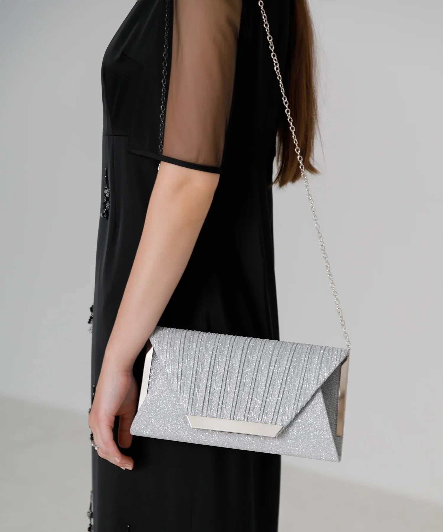 【一部当日発送】2WAYラメグリッターバッグ