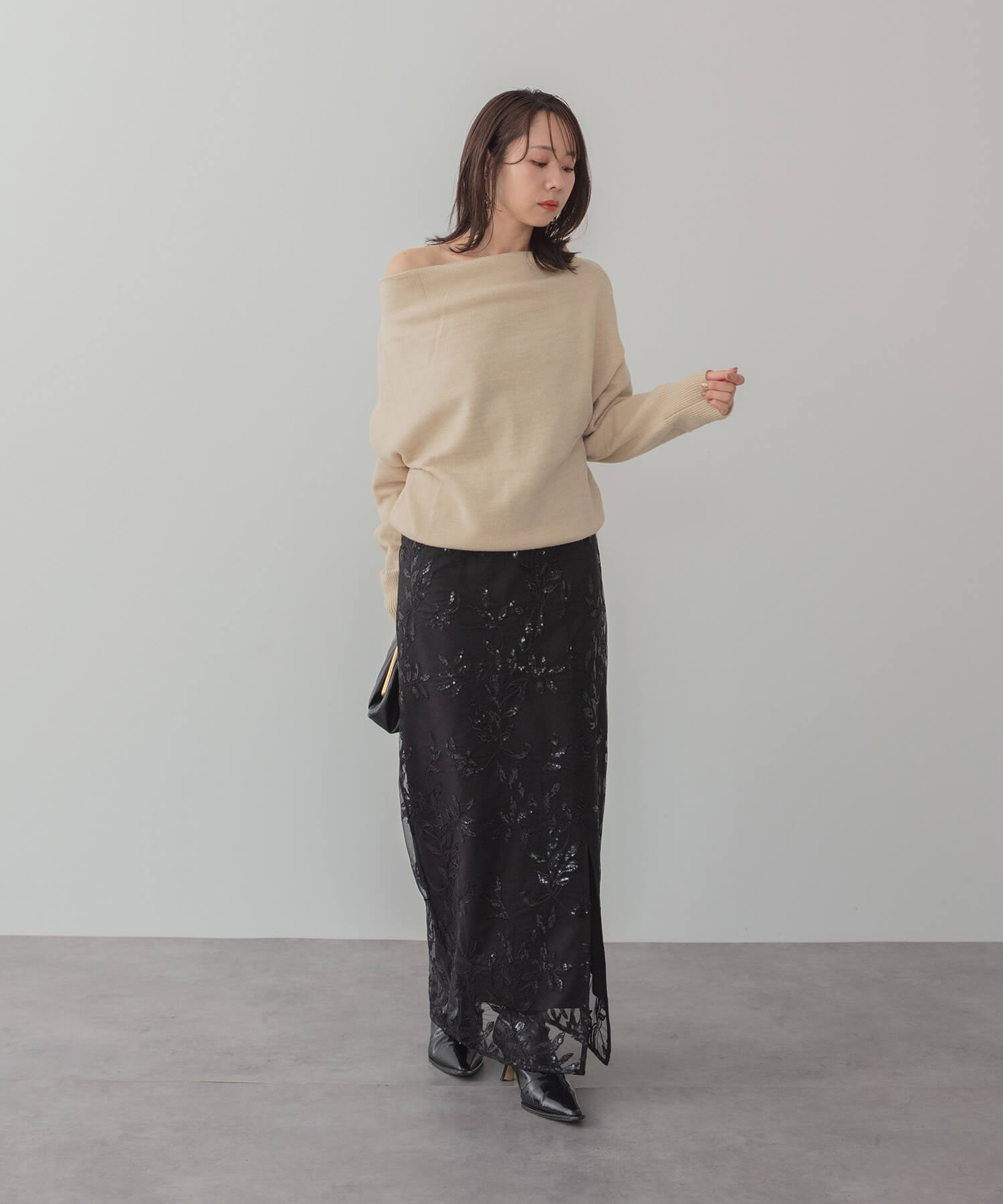 【当日発送】チュールフリルボレロフラワースパンコールIラインワンピースドレス