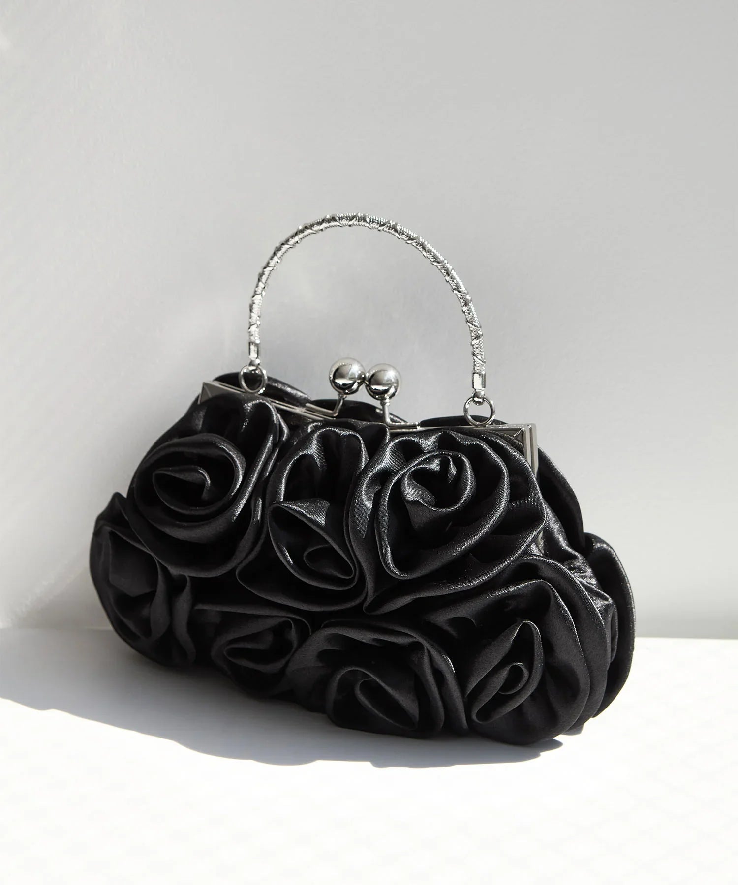 【予約販売】2WAYサテンローズバッグ