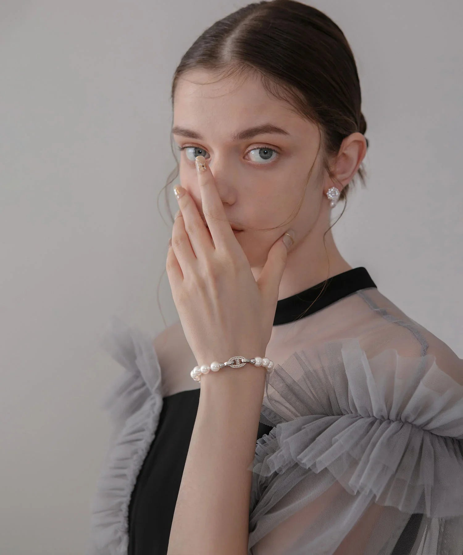 【当日発送】パールビジューブレスレット