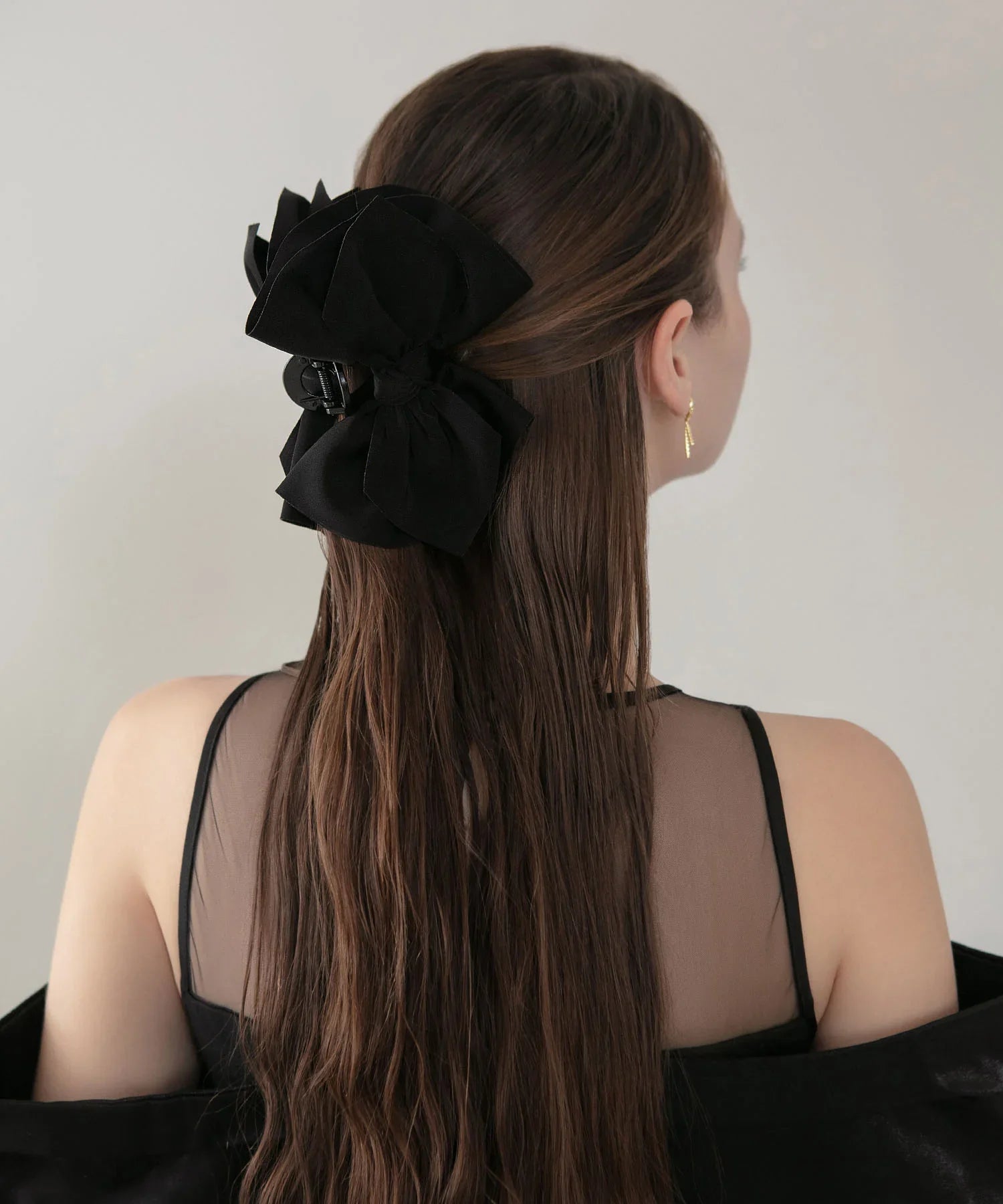 【予約販売】ビッグリボンボリュームヘアクリップ