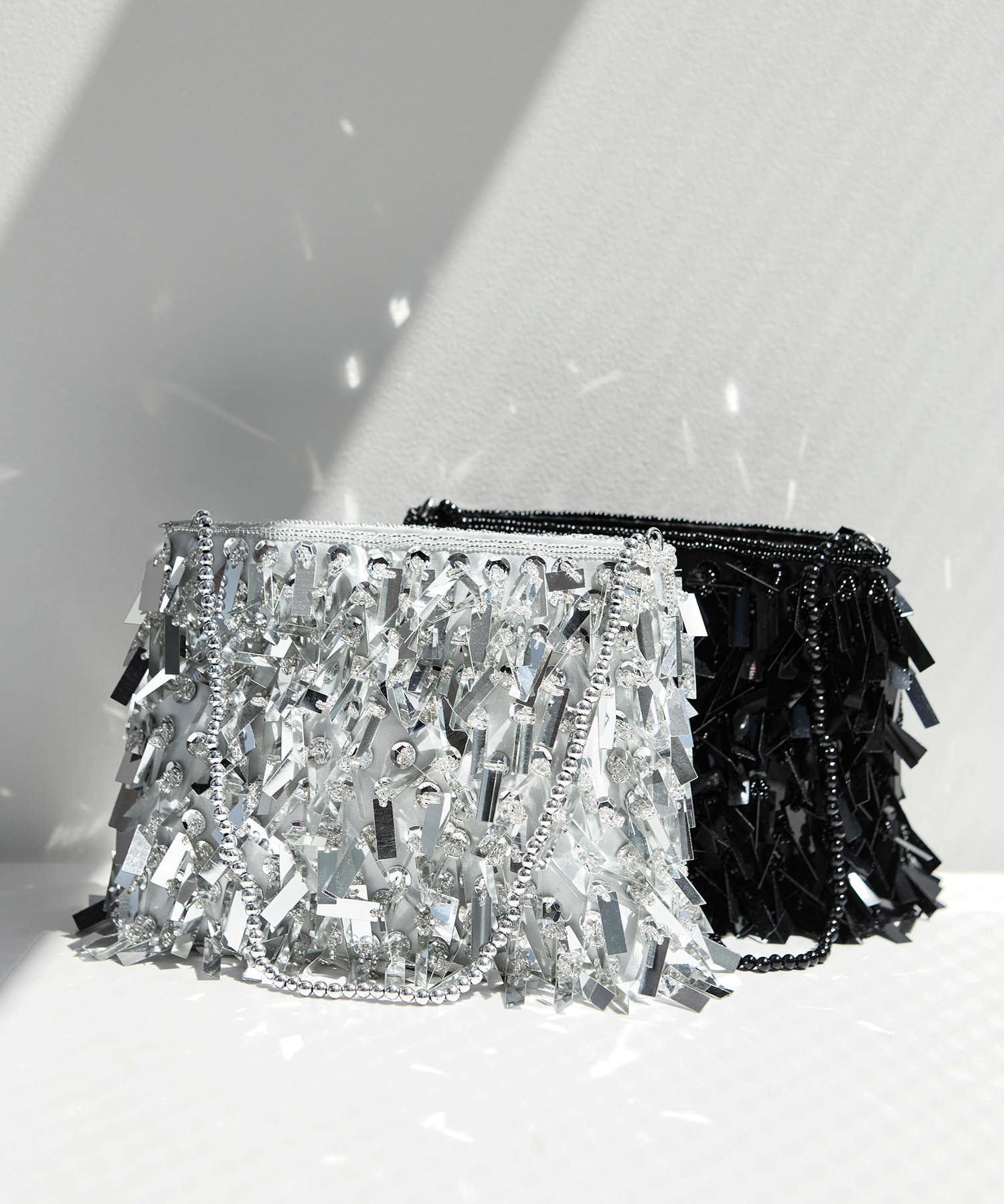 【当日発送】フリンジスパンコール2WAYバッグ