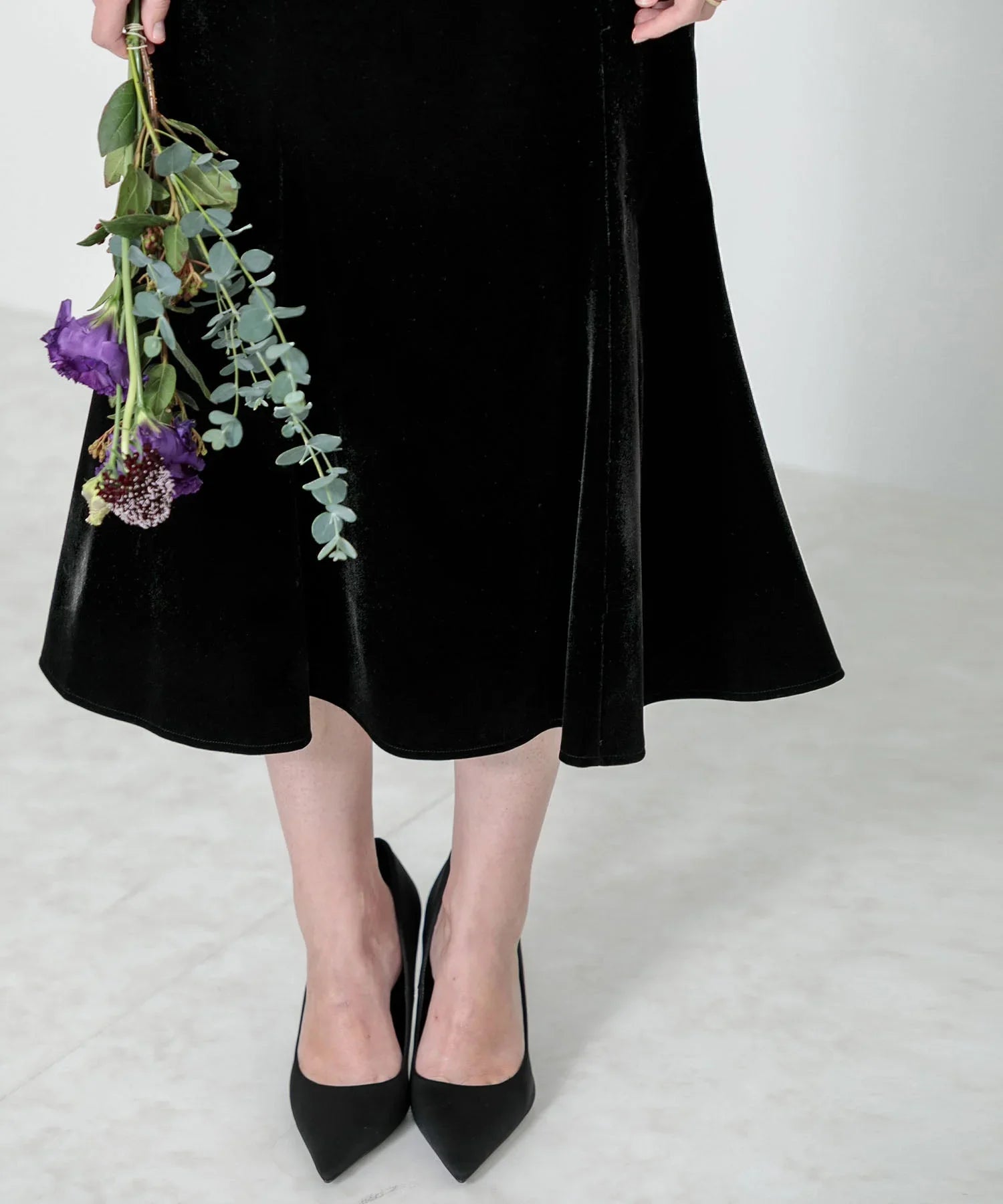 【当日発送】花柄ボレロセットアップマーメイドワンピースドレス