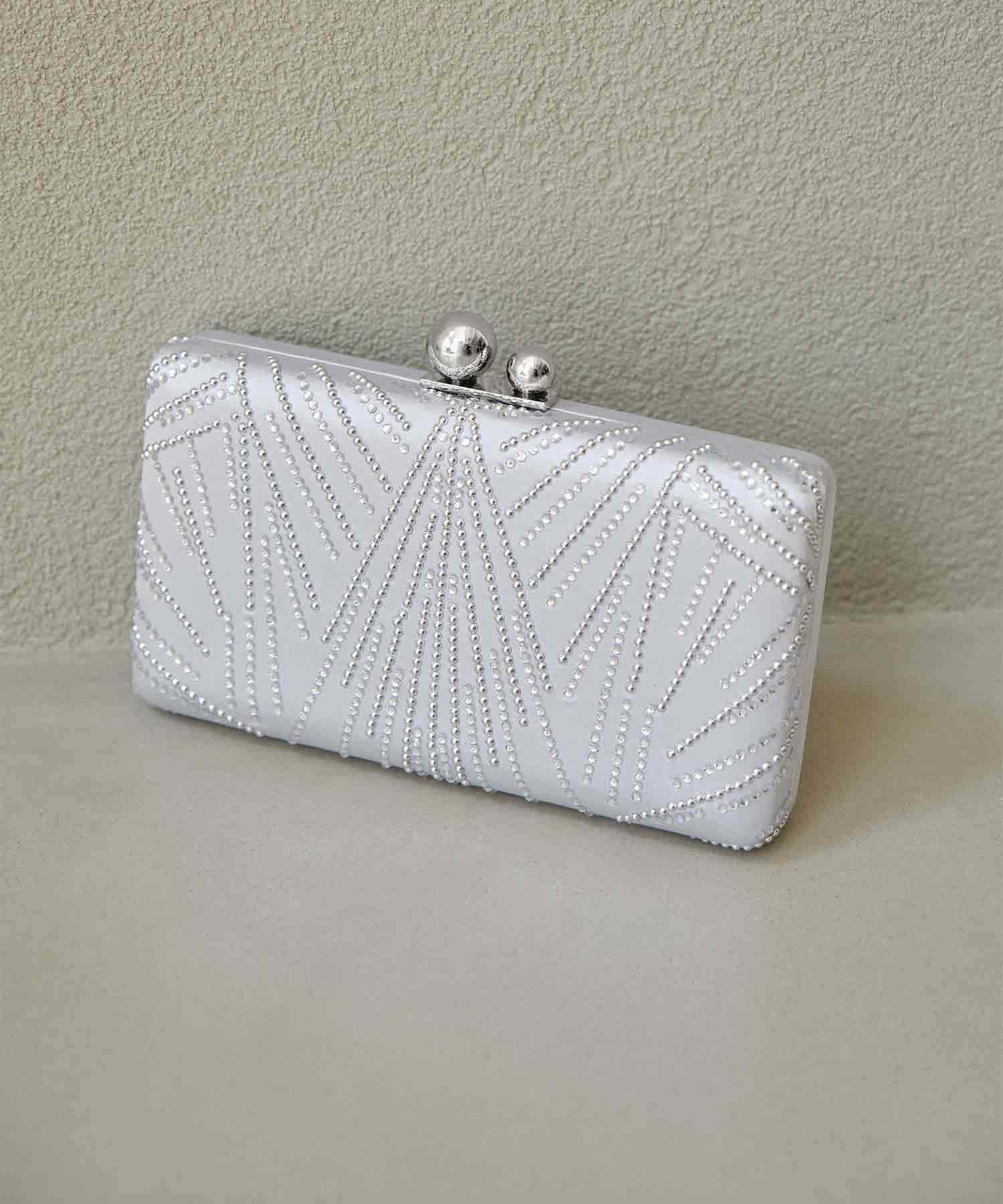 【当日発送】2WAYビジューストーンエレガンスバッグ