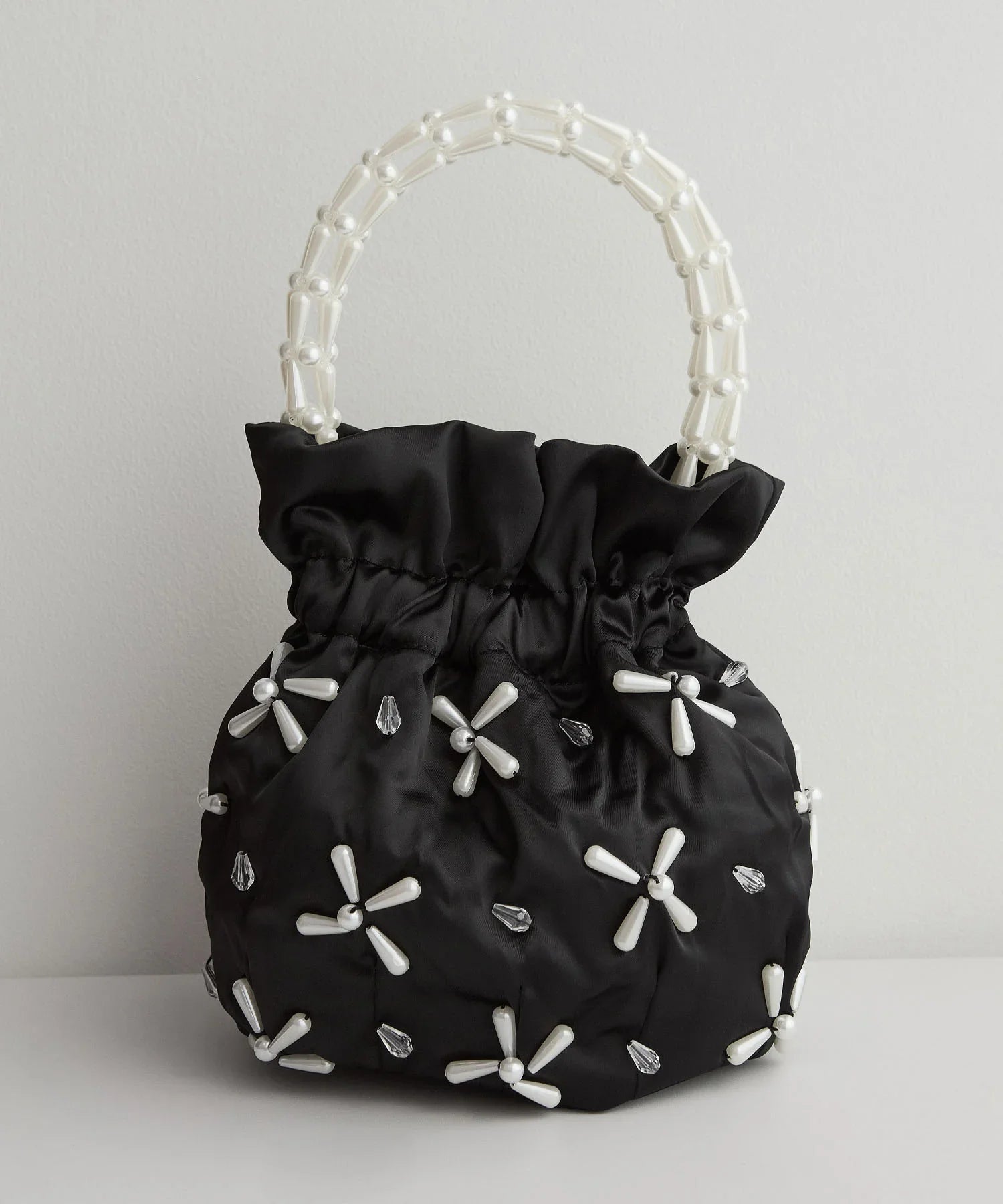 【当日発送】パールビーズハンドルバッグ