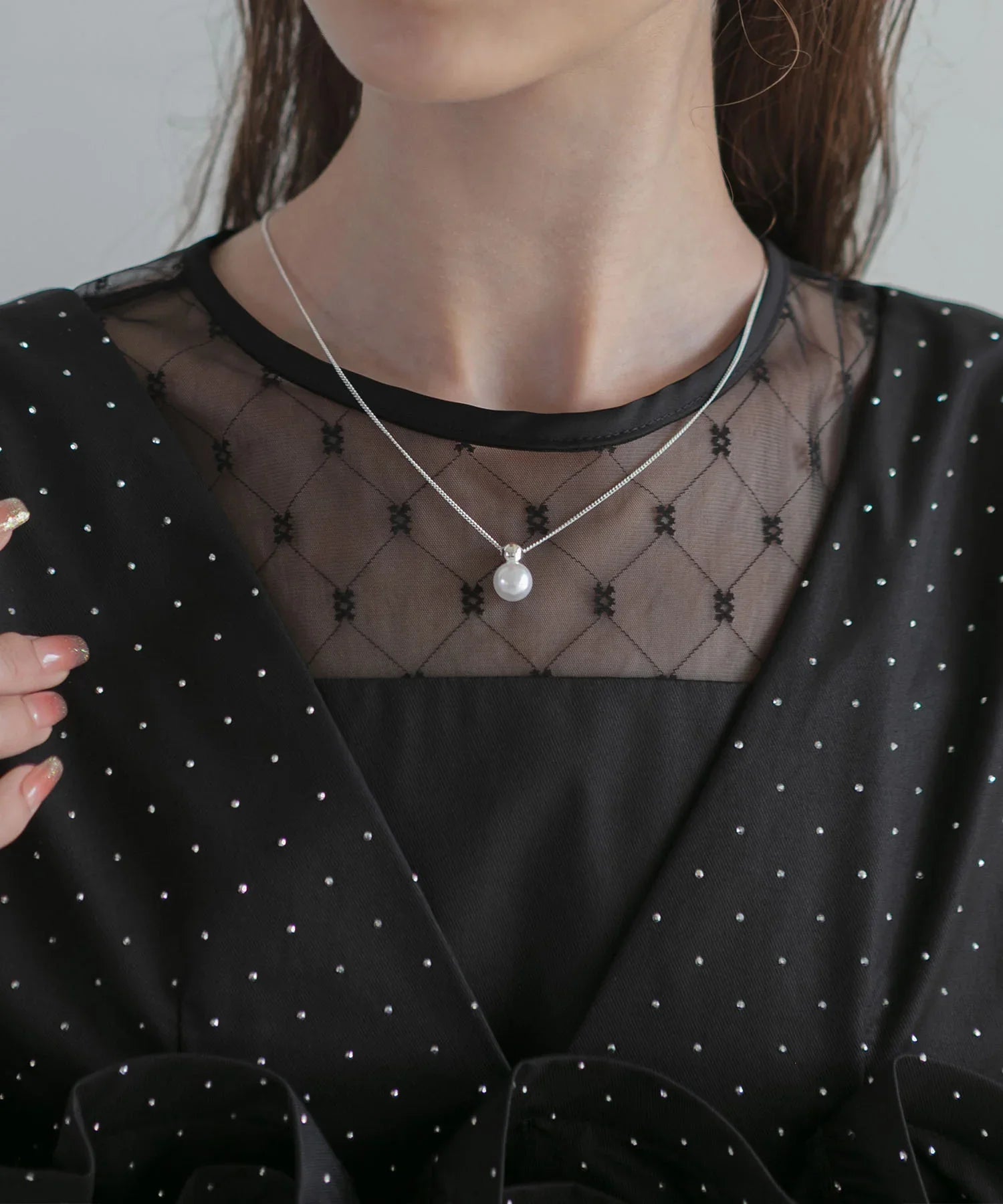 【当日発送】3WAYパールネックレスセット