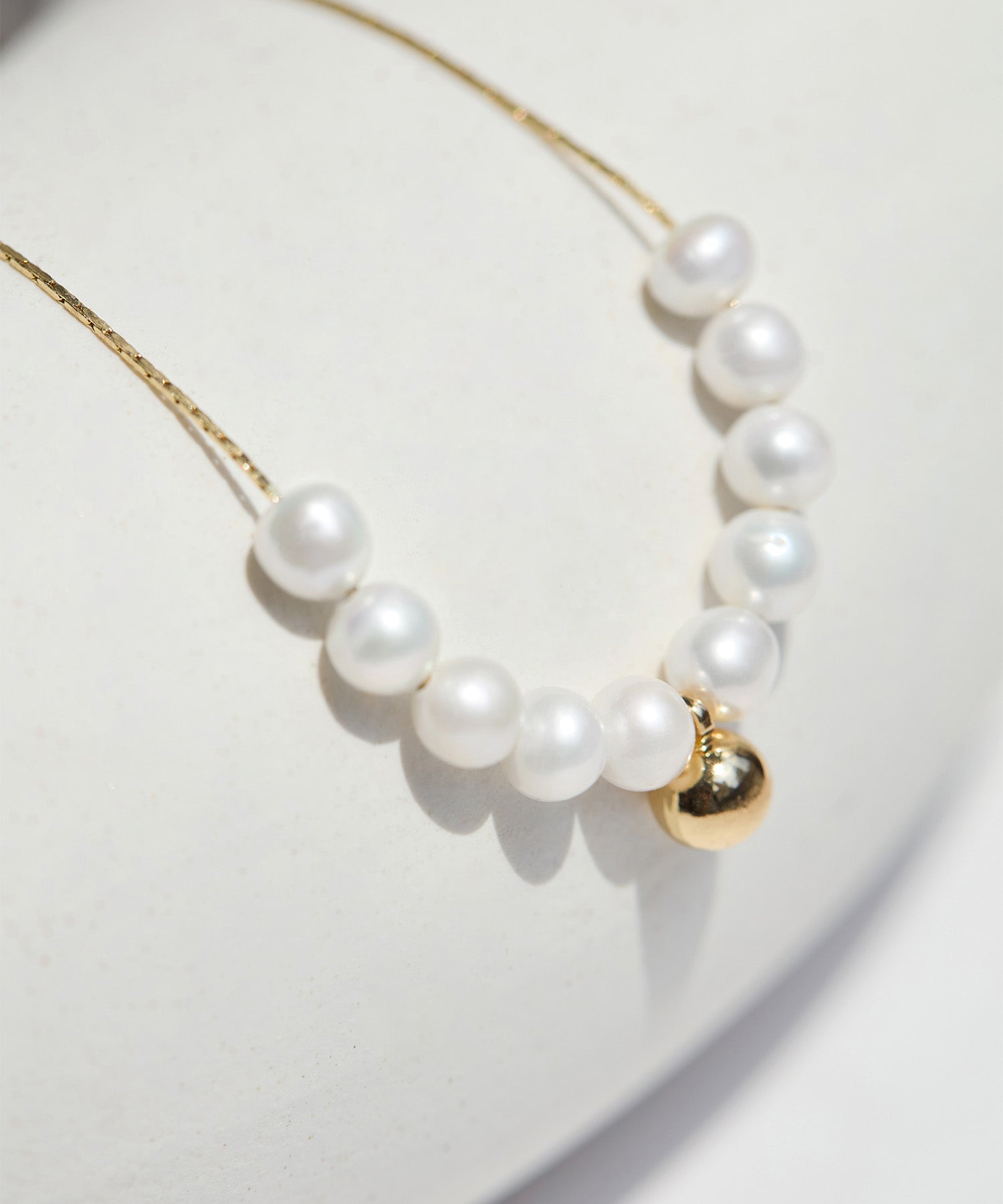 【当日発送】パールゴールドデザインネックレス