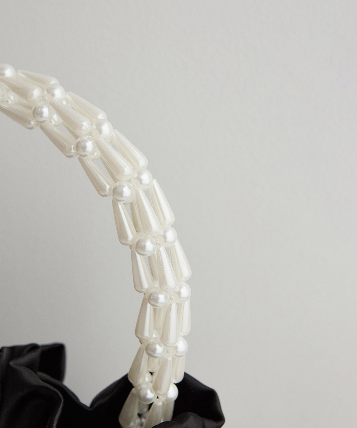 【当日発送】パールビーズハンドルバッグ