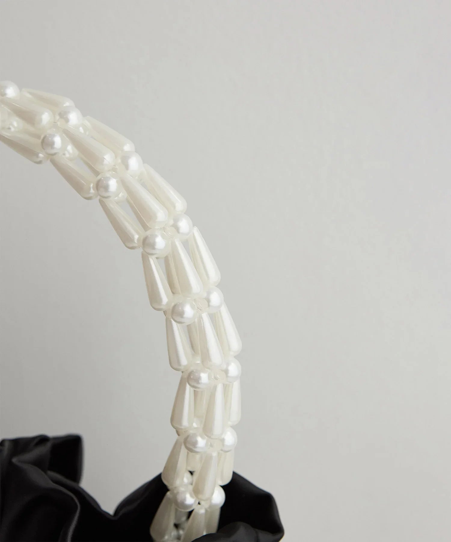 【当日発送】パールビーズハンドルバッグ