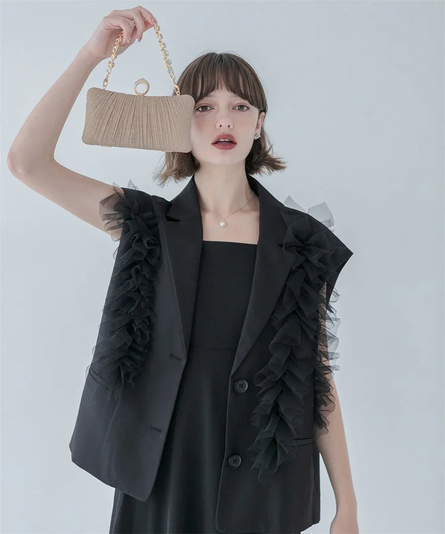 【当日発送】3WAYゴールドグリッターバッグ