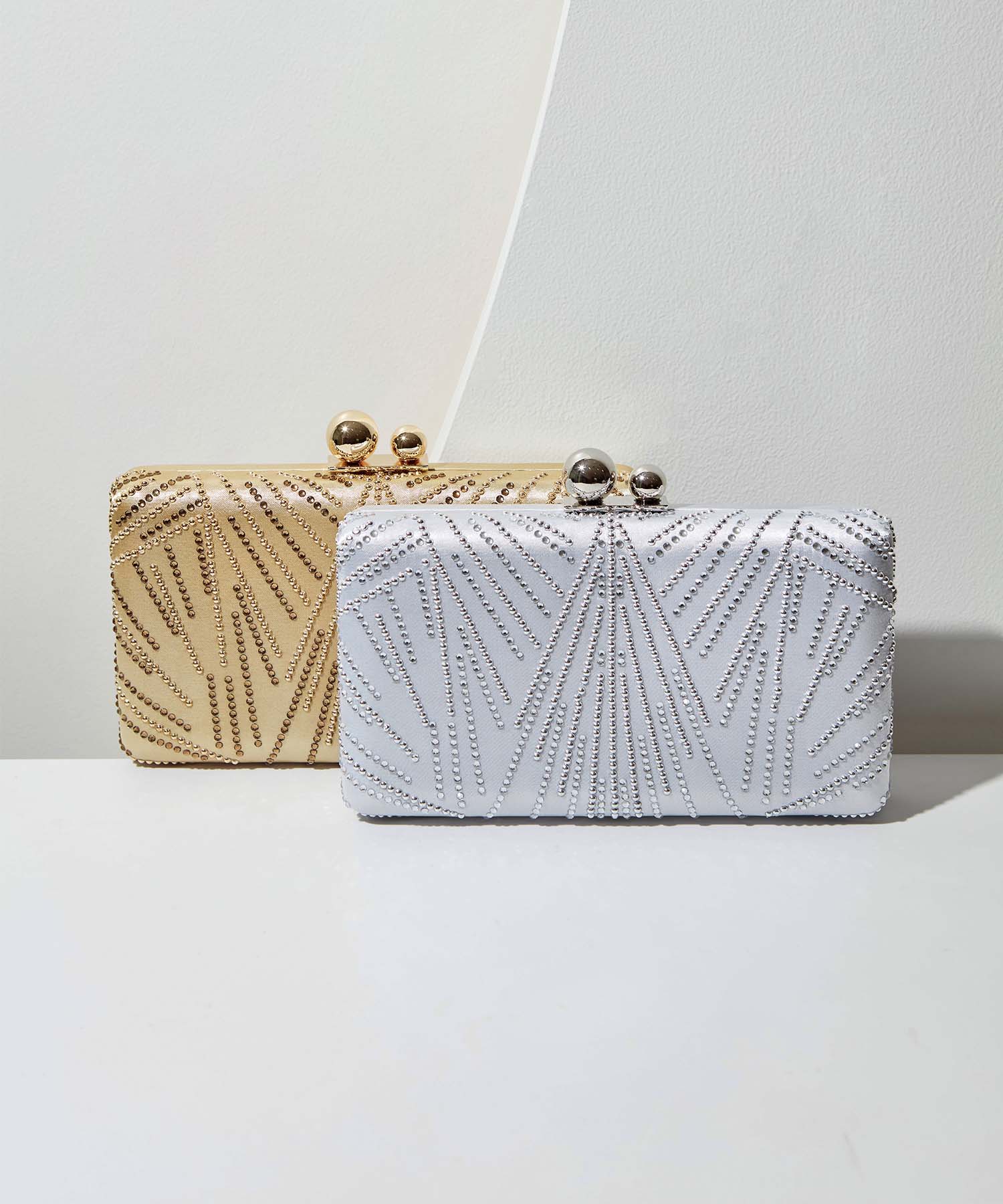 【当日発送】2WAYビジューストーンエレガンスバッグ