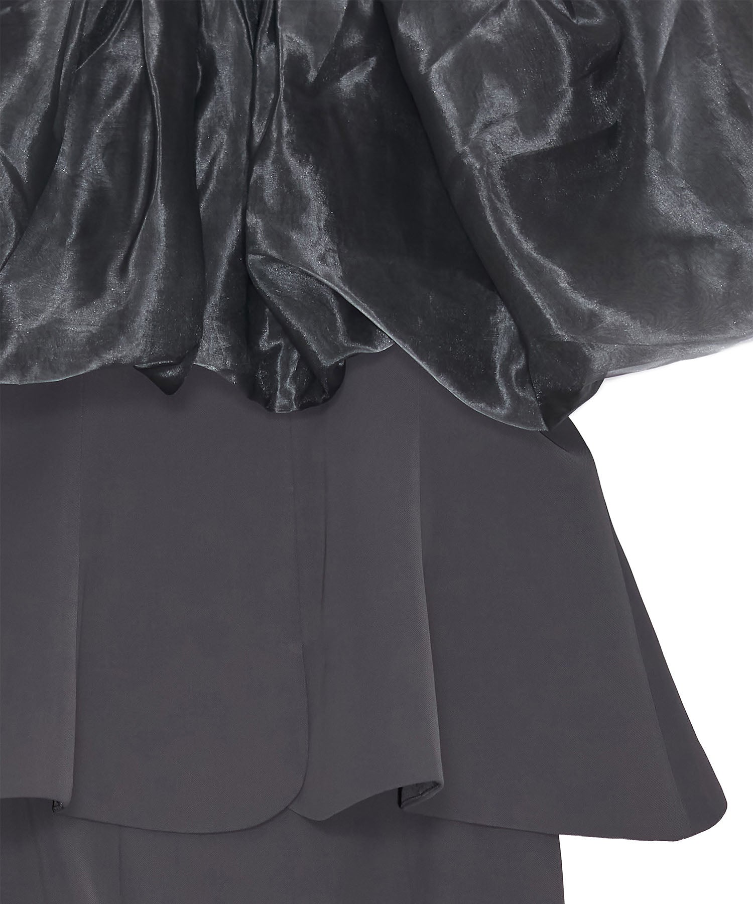 【当日発送】シアーチュールオフショルセットアップドレス