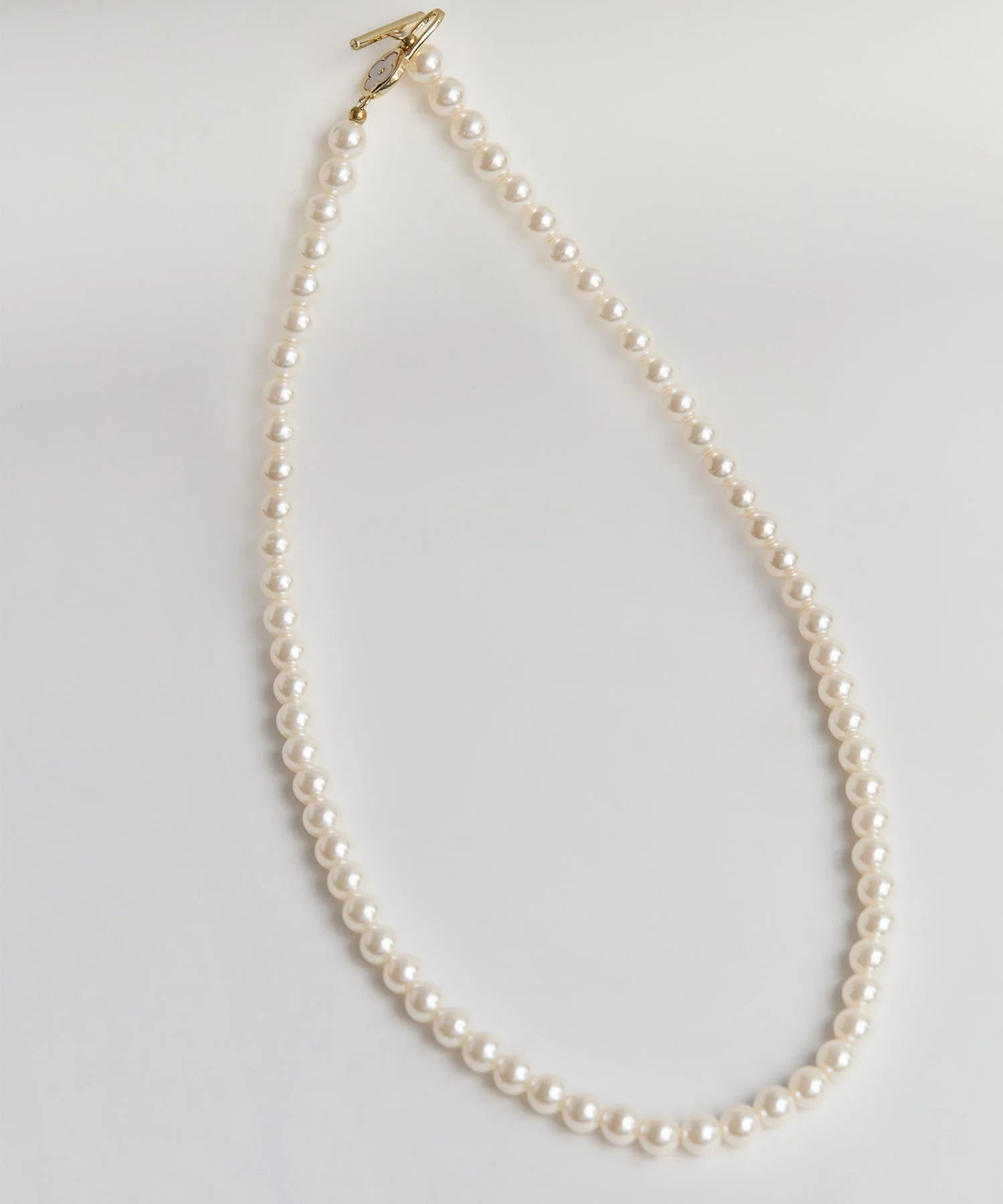 【当日発送】エレガントフラワーパールネックレス