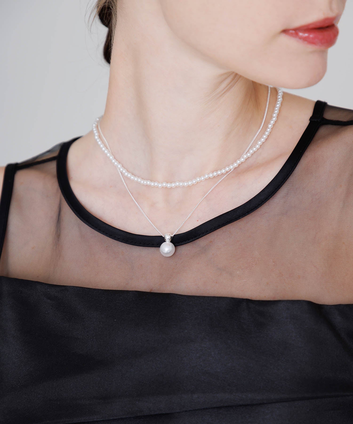 【当日発送】3WAYパールネックレスセット