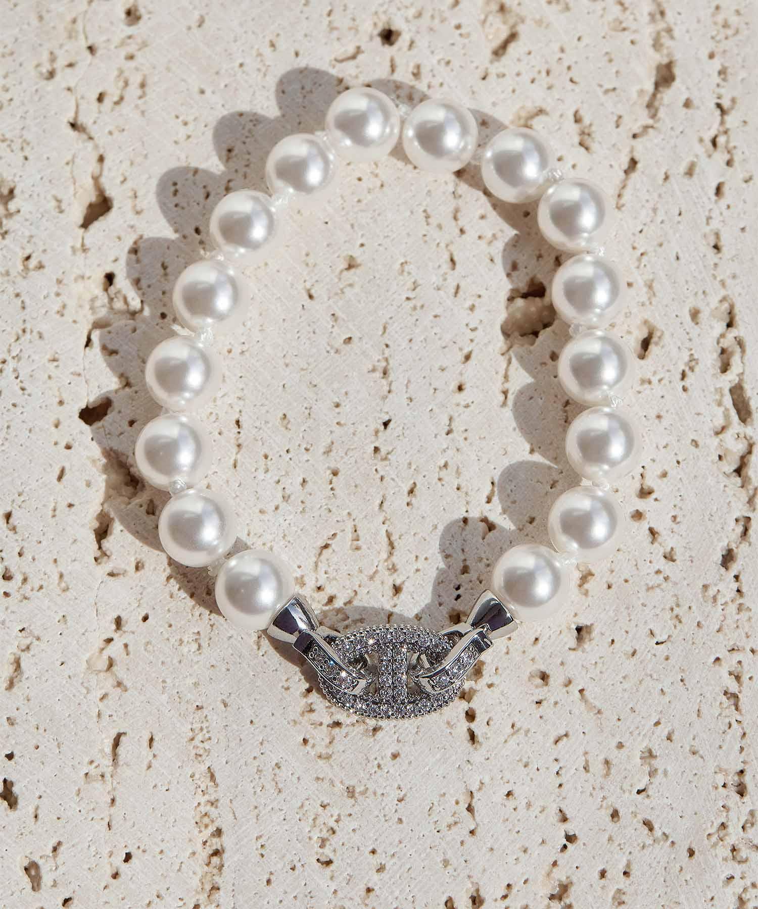 【当日発送】パールビジューブレスレット