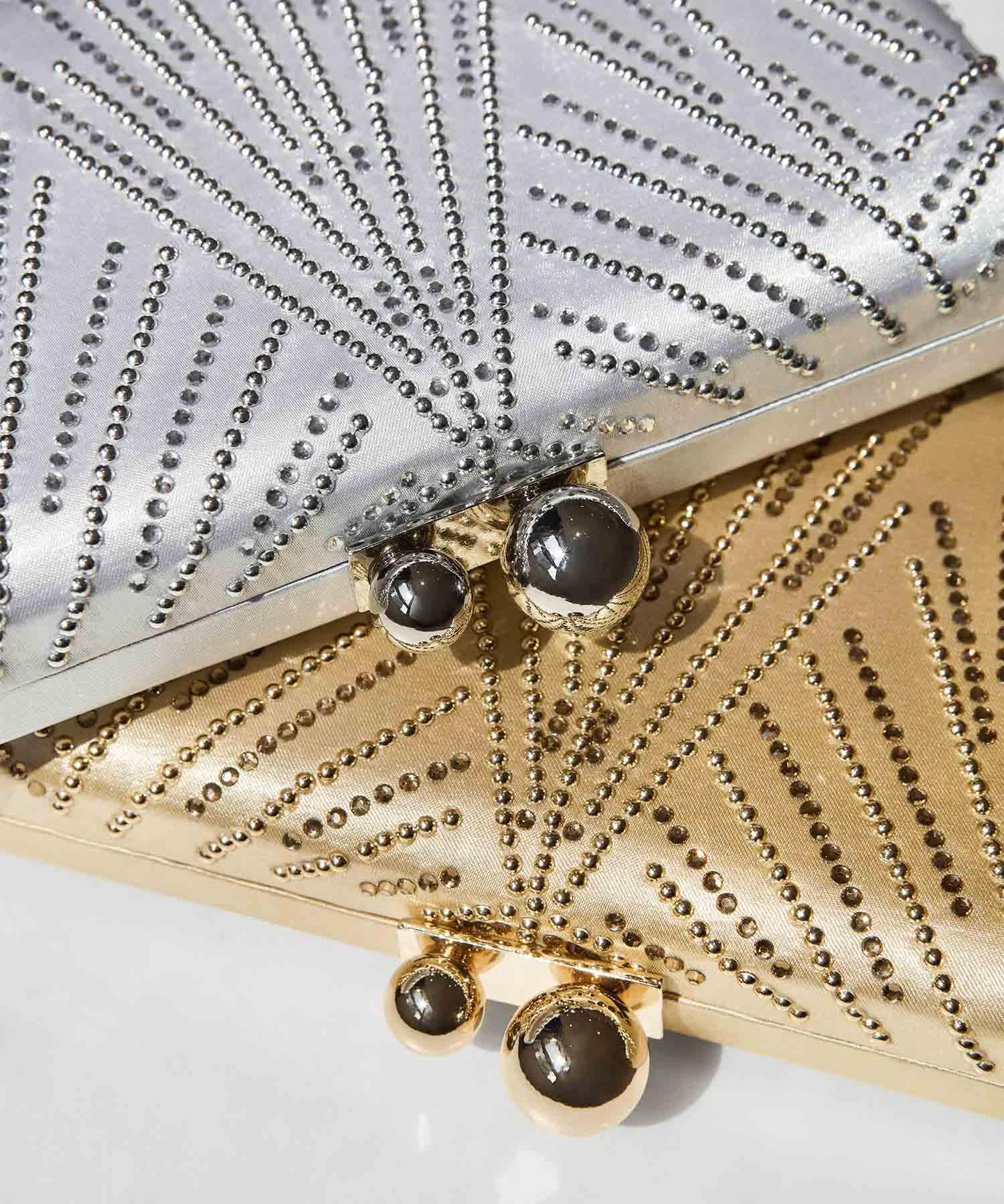 【当日発送】2WAYビジューストーンエレガンスバッグ