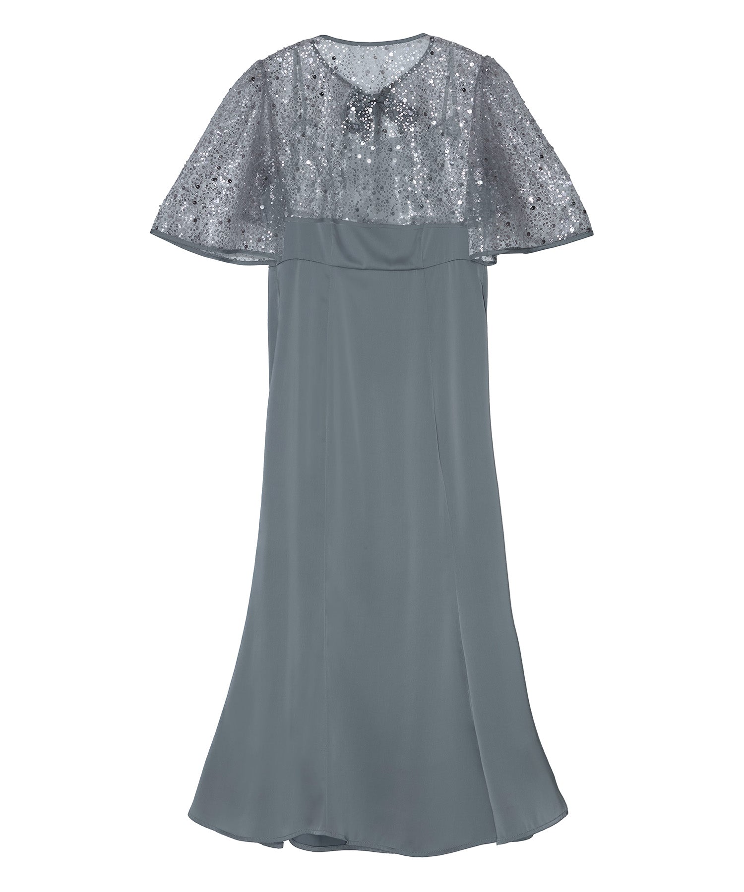 【当日発送】スパンコールビジューボレロマーメイドワンピースドレス