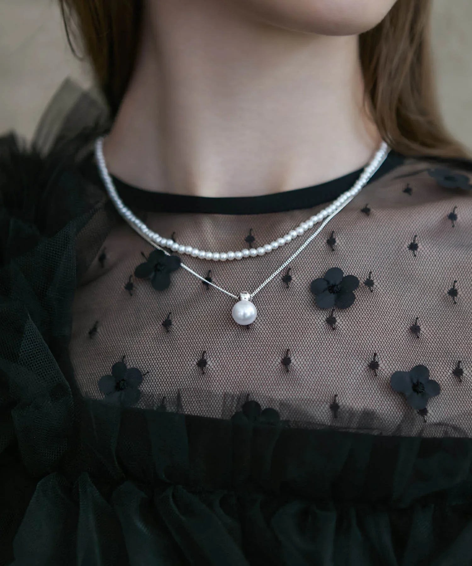 【当日発送】3WAYパールネックレスセット