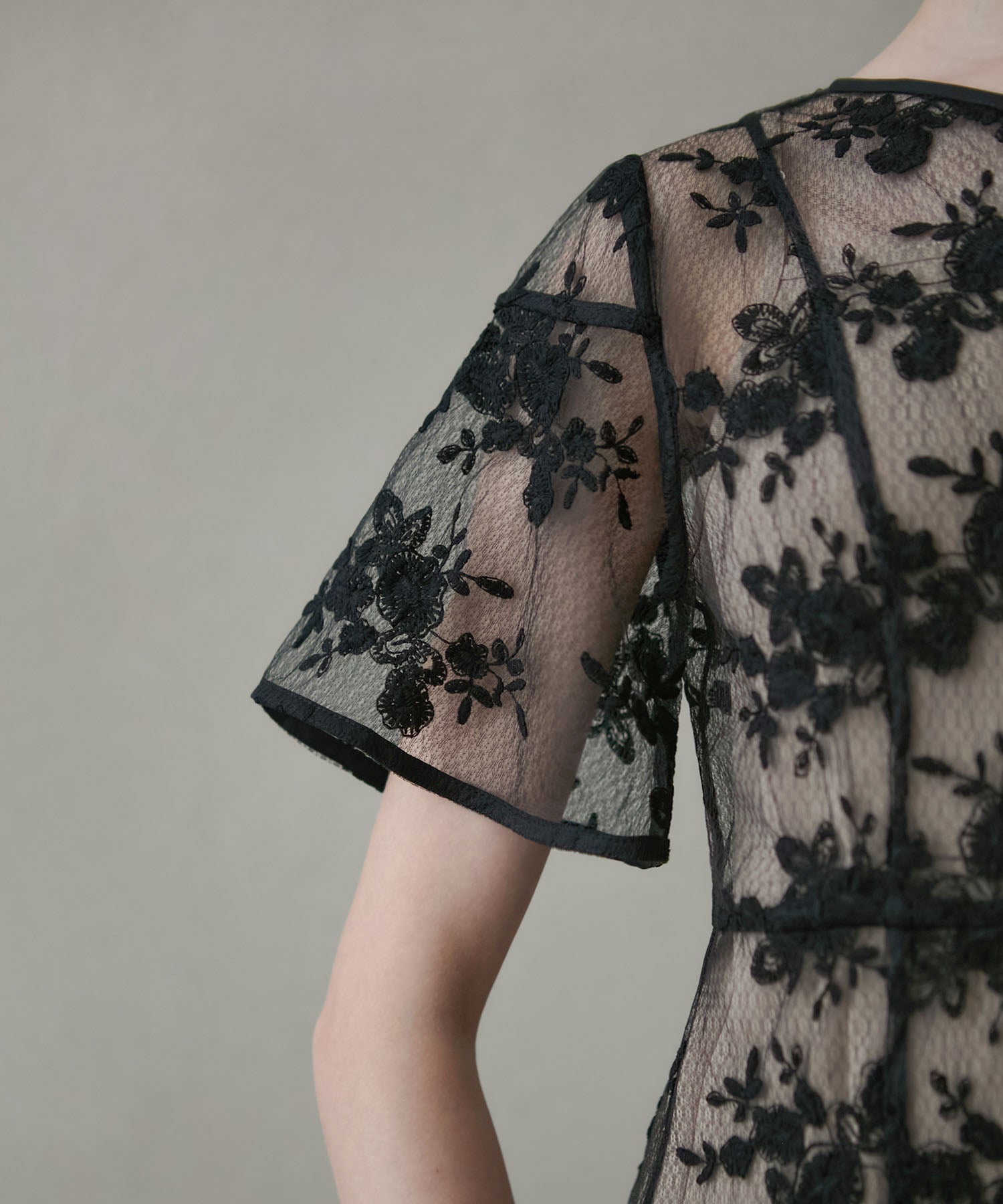 【当日発送】花柄バックリボンワンピースセットアップワンピースドレス