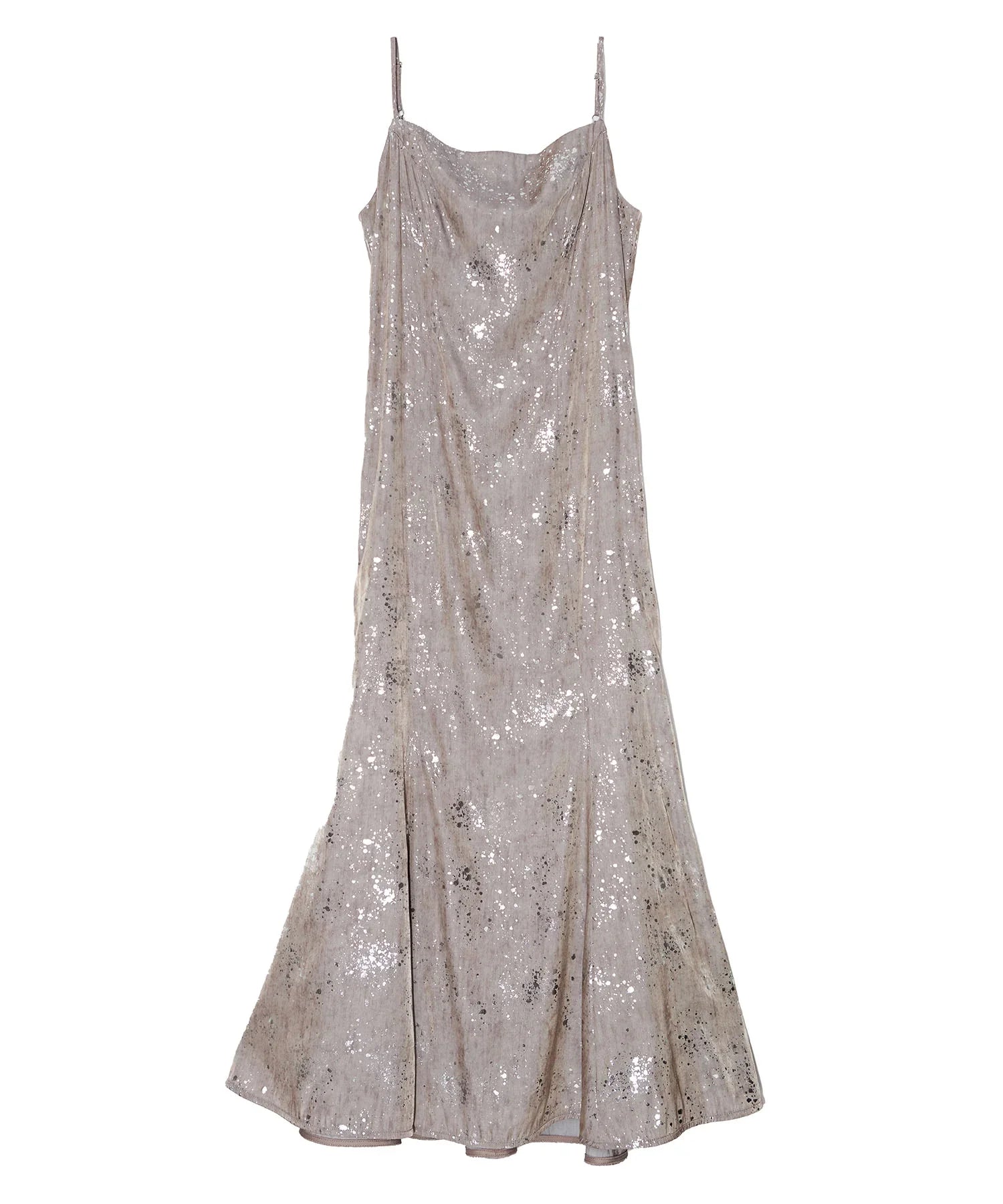 【当日発送】チュールフリルボレロペイントマーメイドワンピースドレス