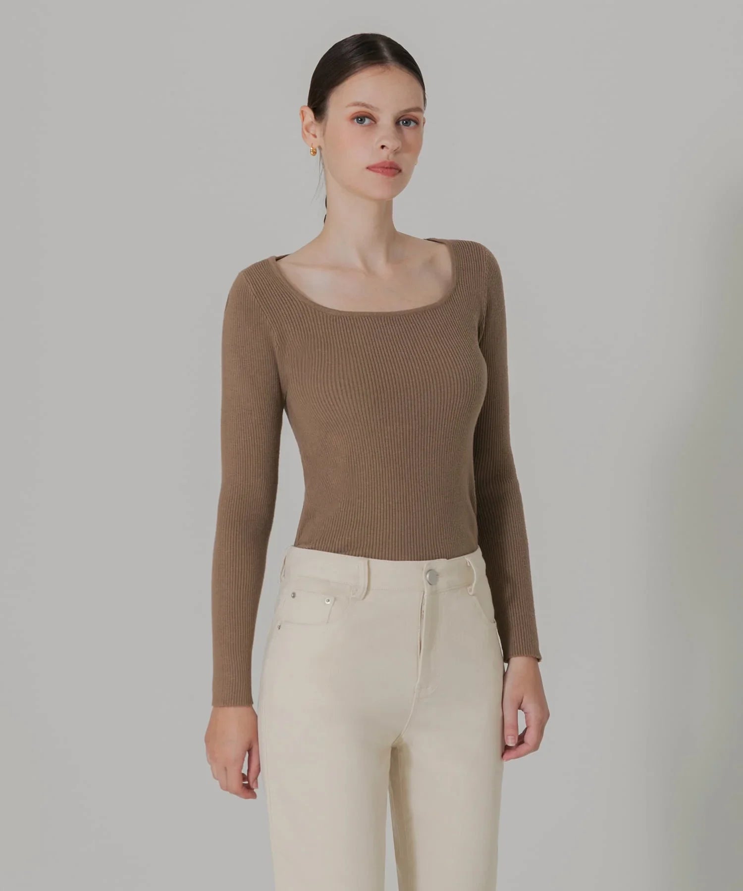 【當天出貨】捲筒直筒牛仔褲