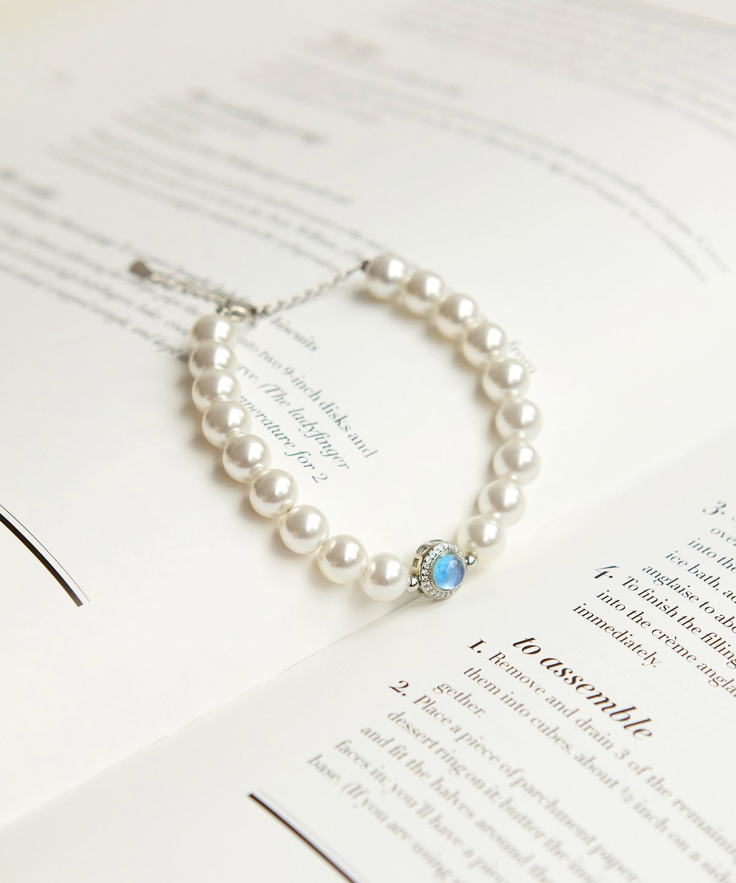 【COMING SOON】パールブルーストーン ブレスレット