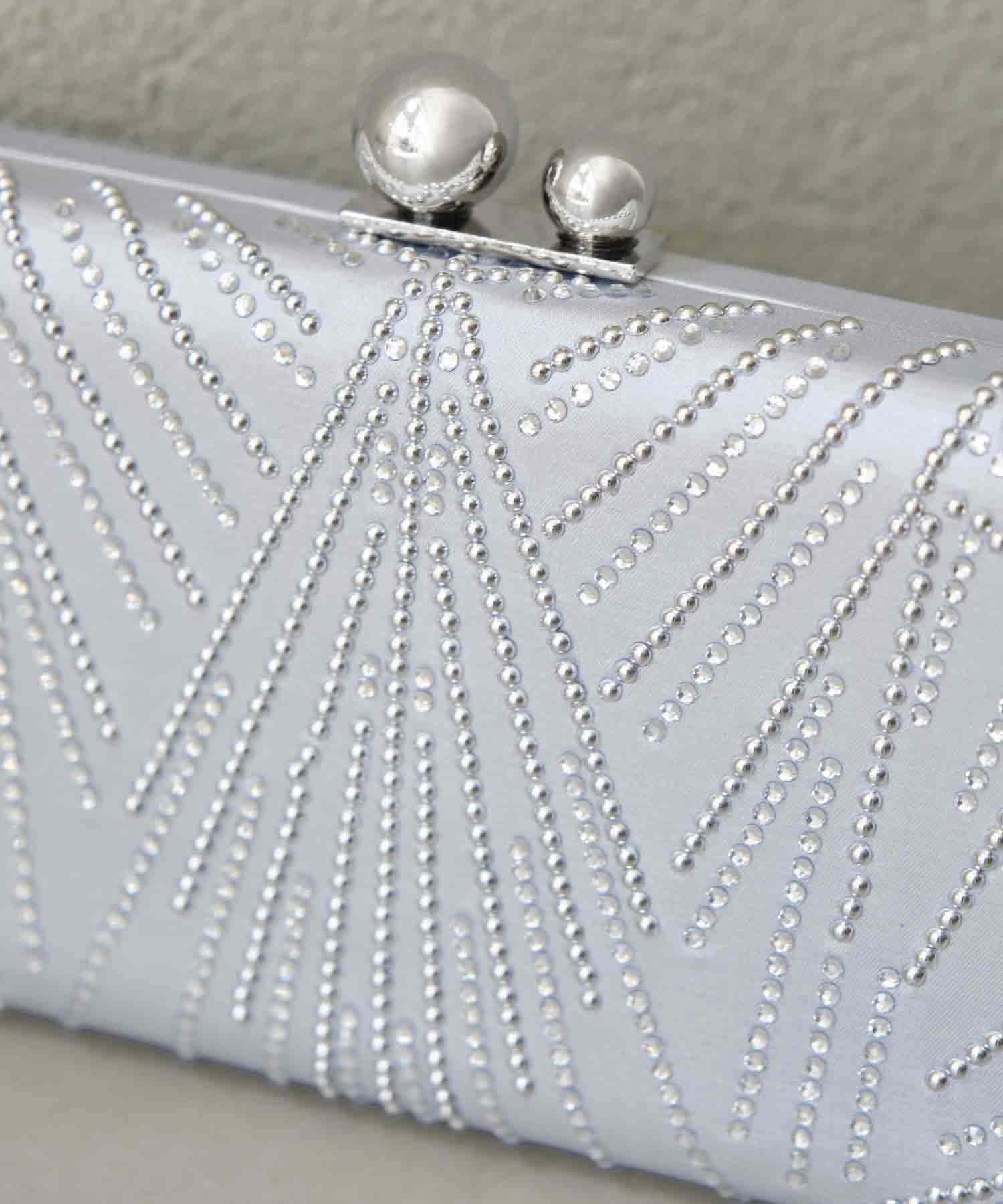 【当日発送】2WAYビジューストーンエレガンスバッグ