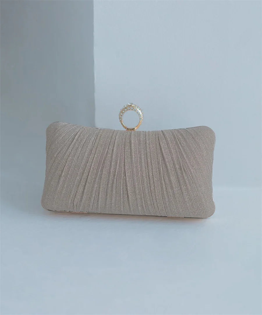 【当日発送】3WAYゴールドグリッターバッグ