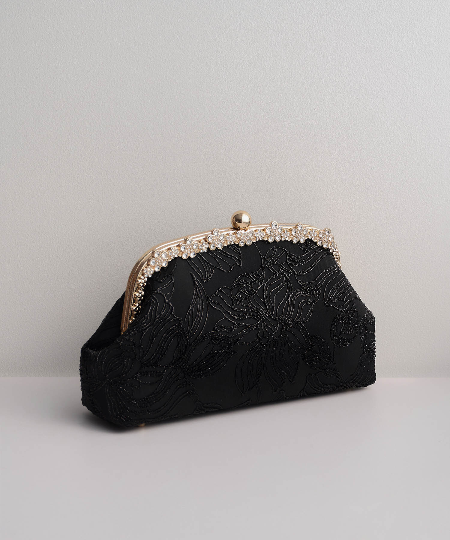 【当日発送】3WAYリュクスフラワーパールハンドバッグ