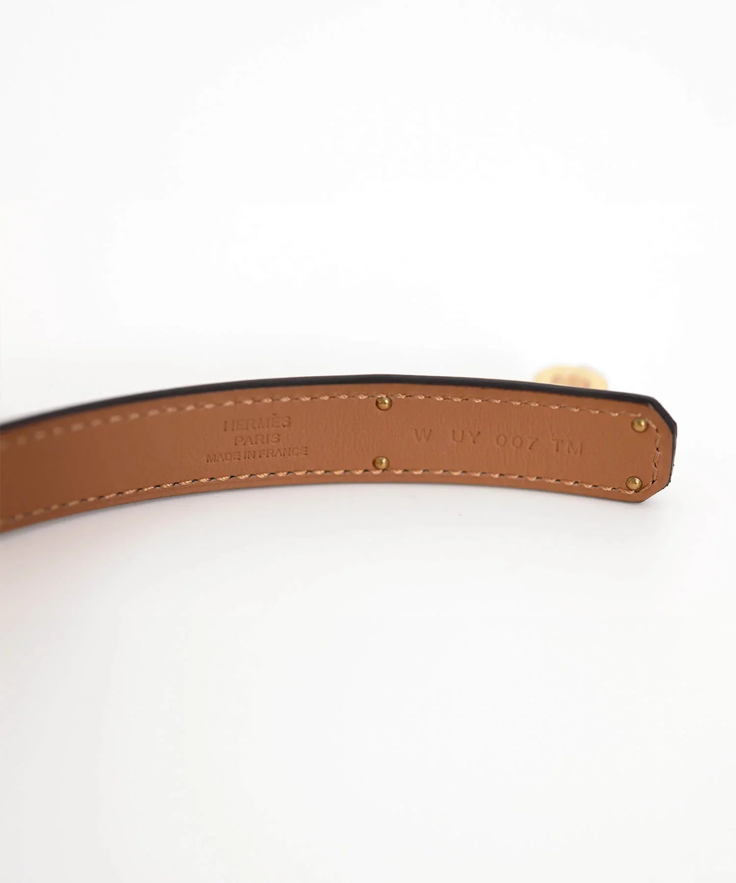 【SOLD OUT】【新品】HERMÈS(エルメス) ベルト 《ケリー》 18 ヴォー・エプソン | W刻印:2024