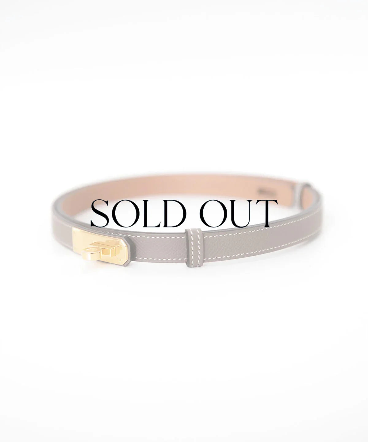 SOLD OUT】【新品】HERMÈS（エルメス） ベルト 《ケリー》 18 ヴォー 