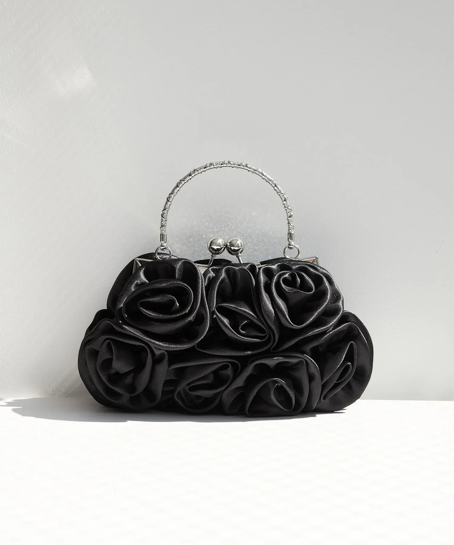 【予約販売】2WAYサテンローズバッグ