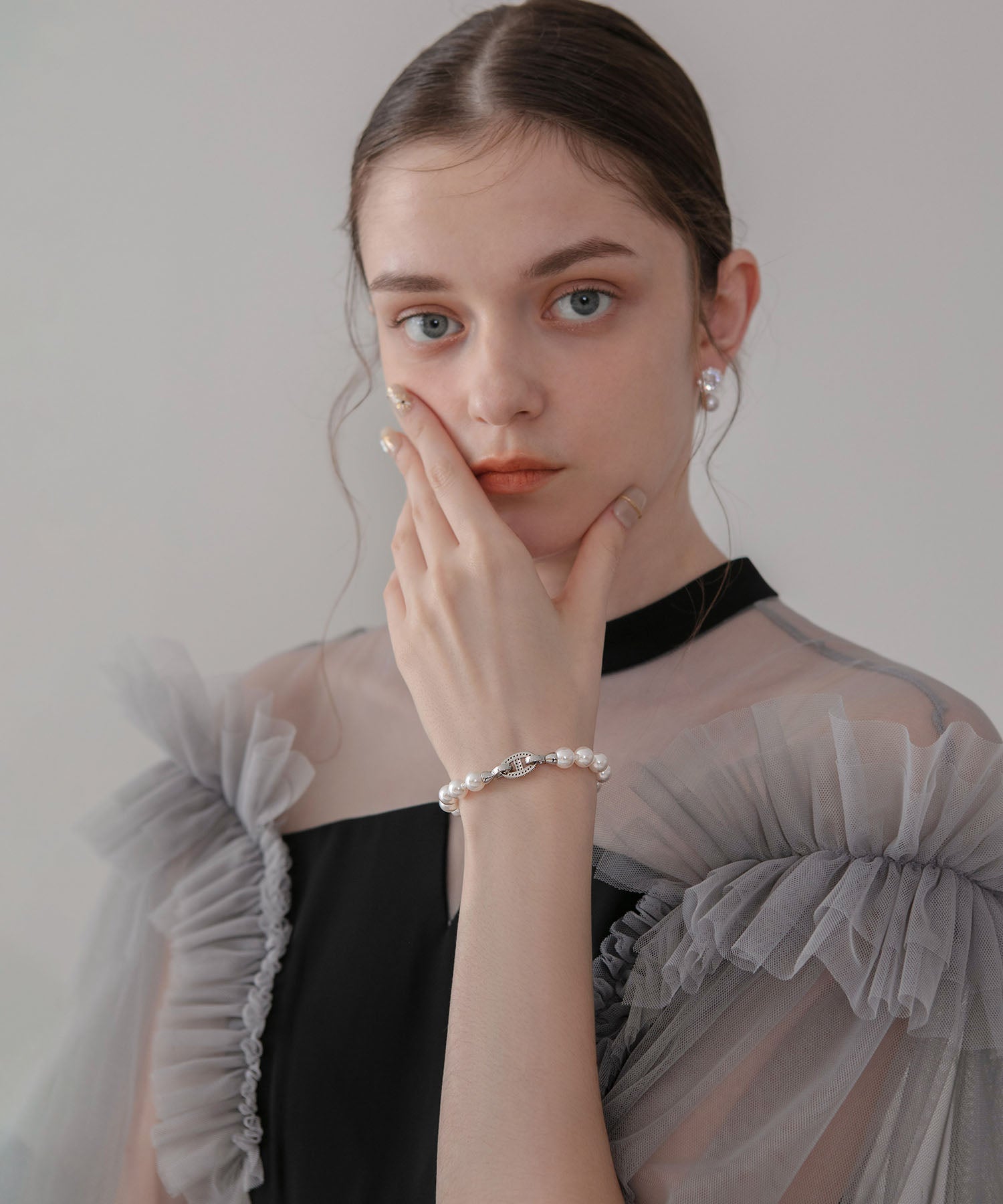 【当日発送】パールビジューブレスレット