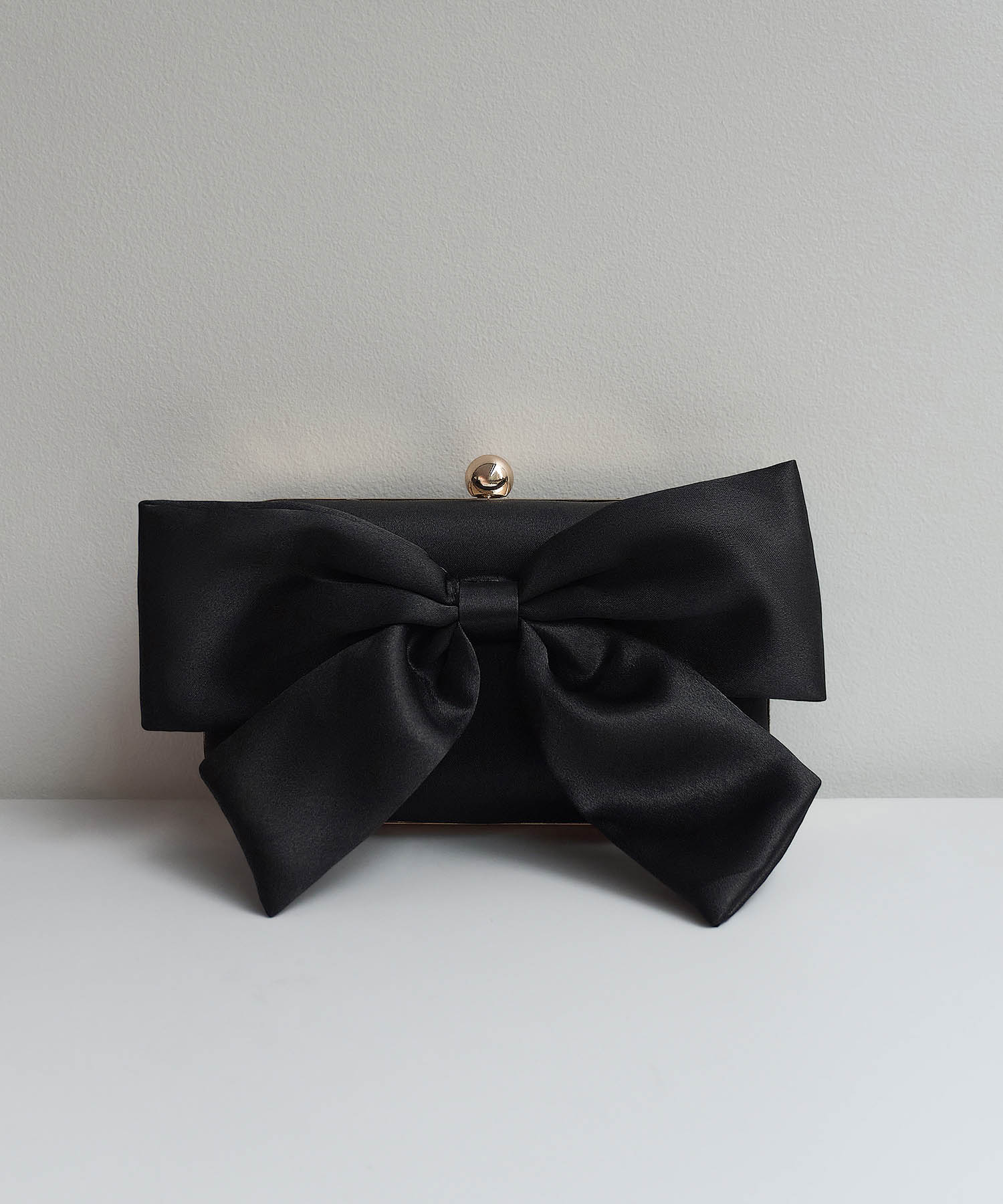 【当日発送】2WAYビッグリボンパールハンドルバッグ