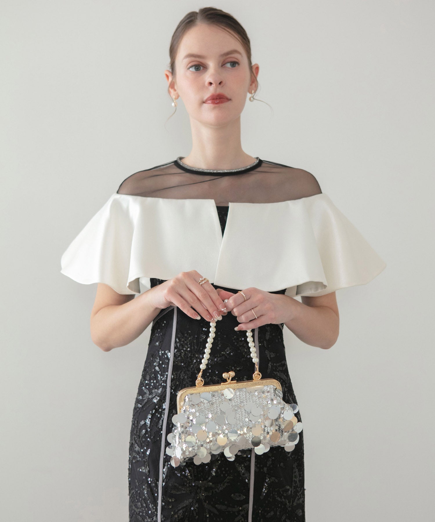 【COMING SOON】3WAYスパンコールシャイニーパーティーバッグ