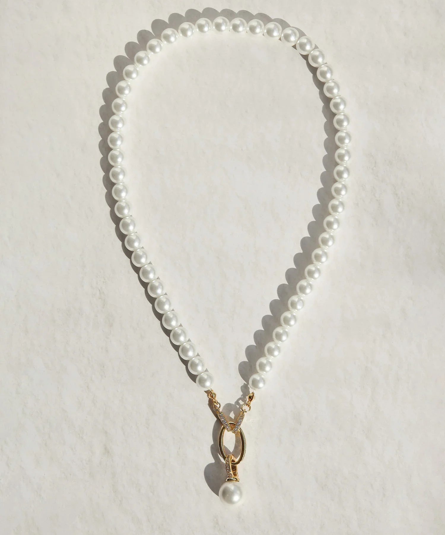 【当日発送】パールサークルネックレス