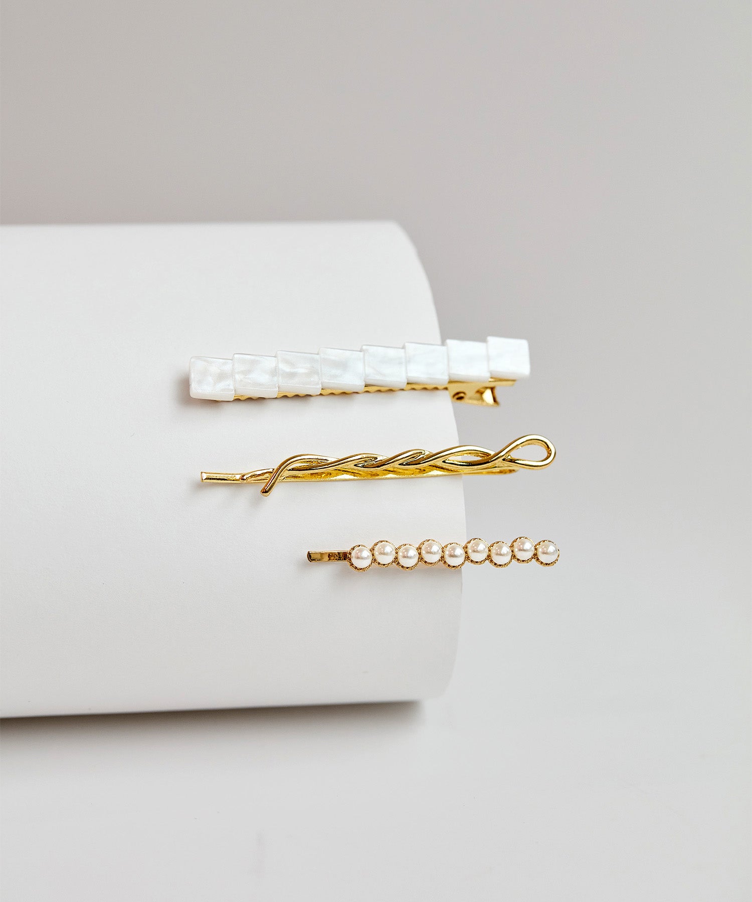 【COMING SOON】パールニュアンスゴールドヘアピンセット