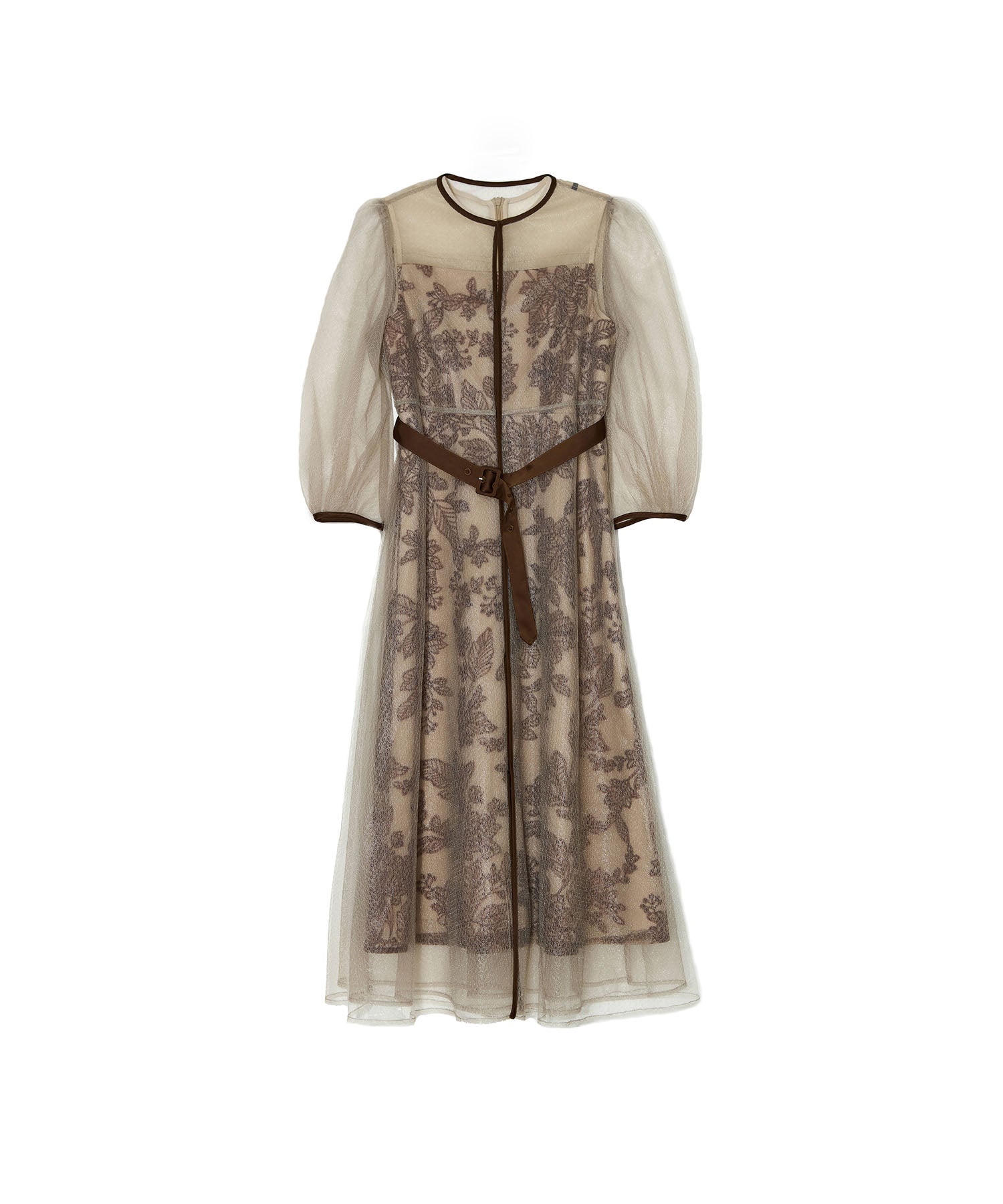 一部当日発送】チュールパイピングリーフベルトAライン