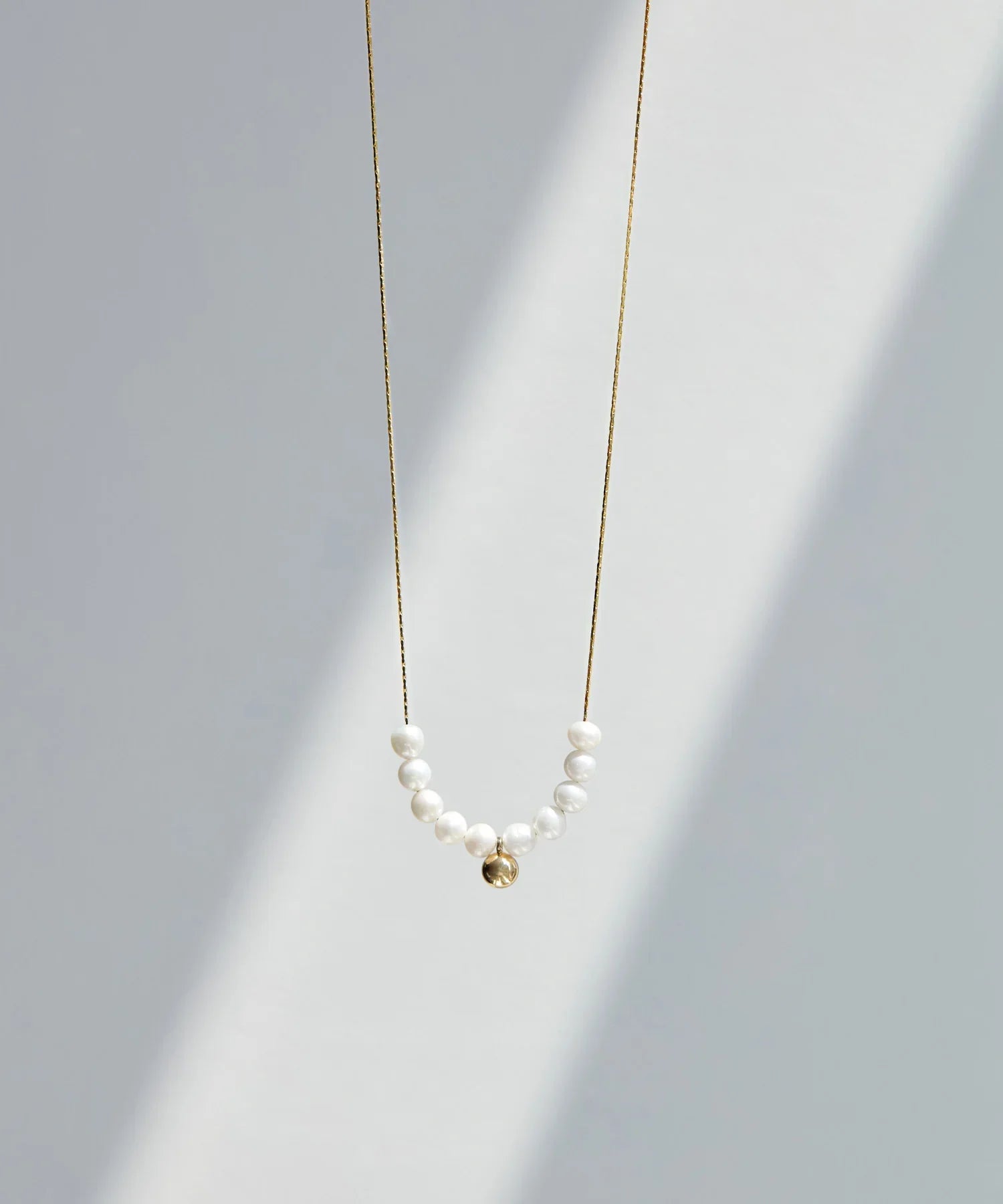 【当日発送】パールゴールドデザインネックレス