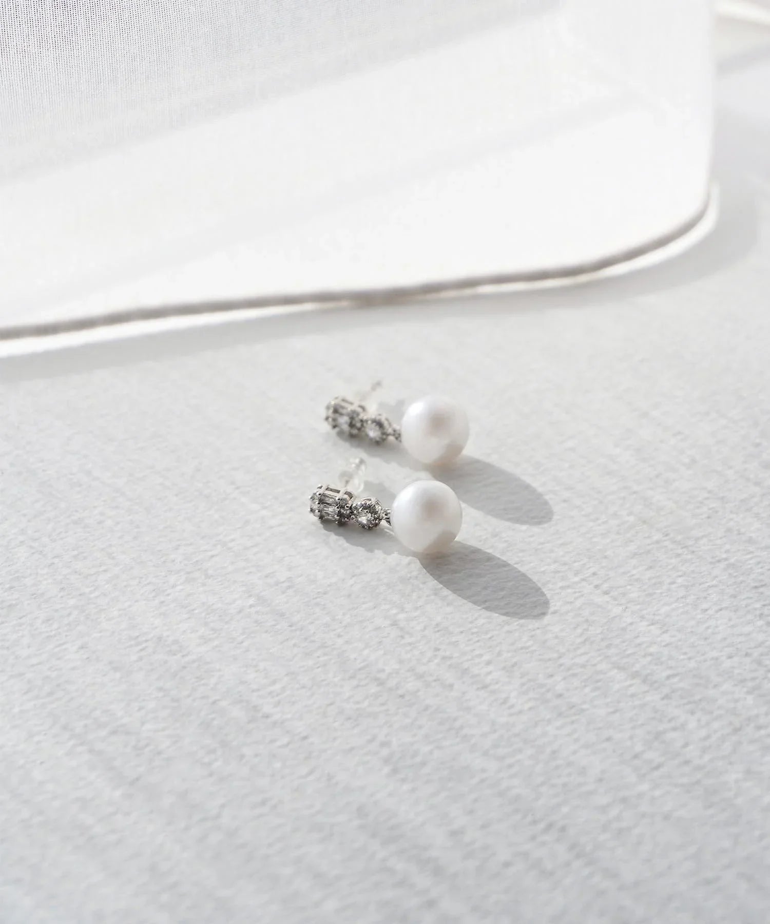 当日発送】パールビジュードロップピアス