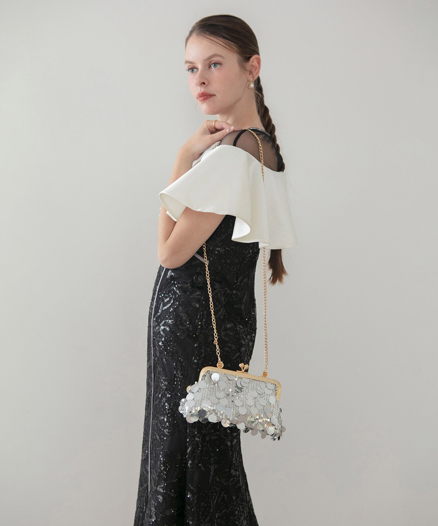 【COMING SOON】3WAYスパンコールシャイニーパーティーバッグ