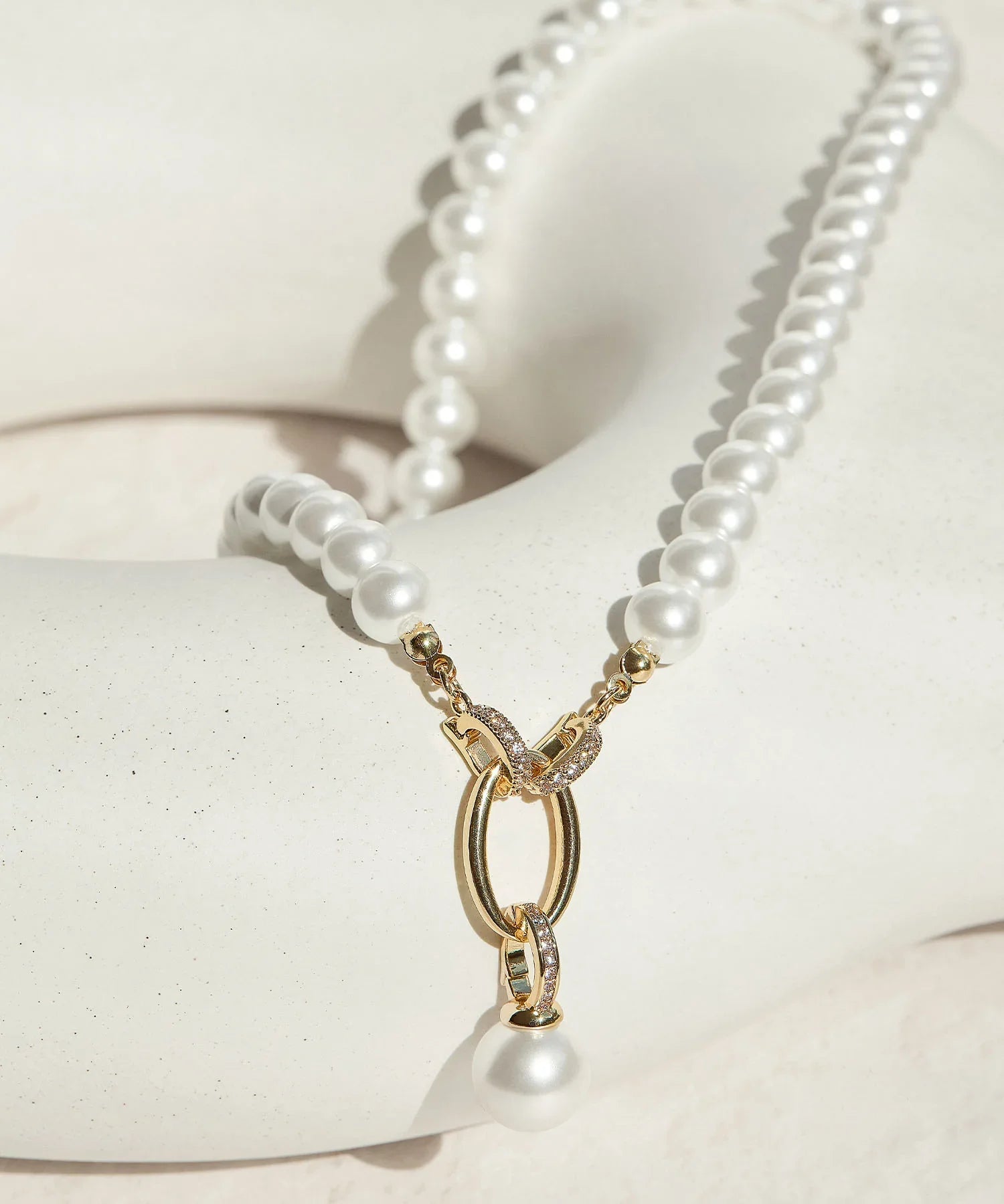 【当日発送】パールサークルネックレス