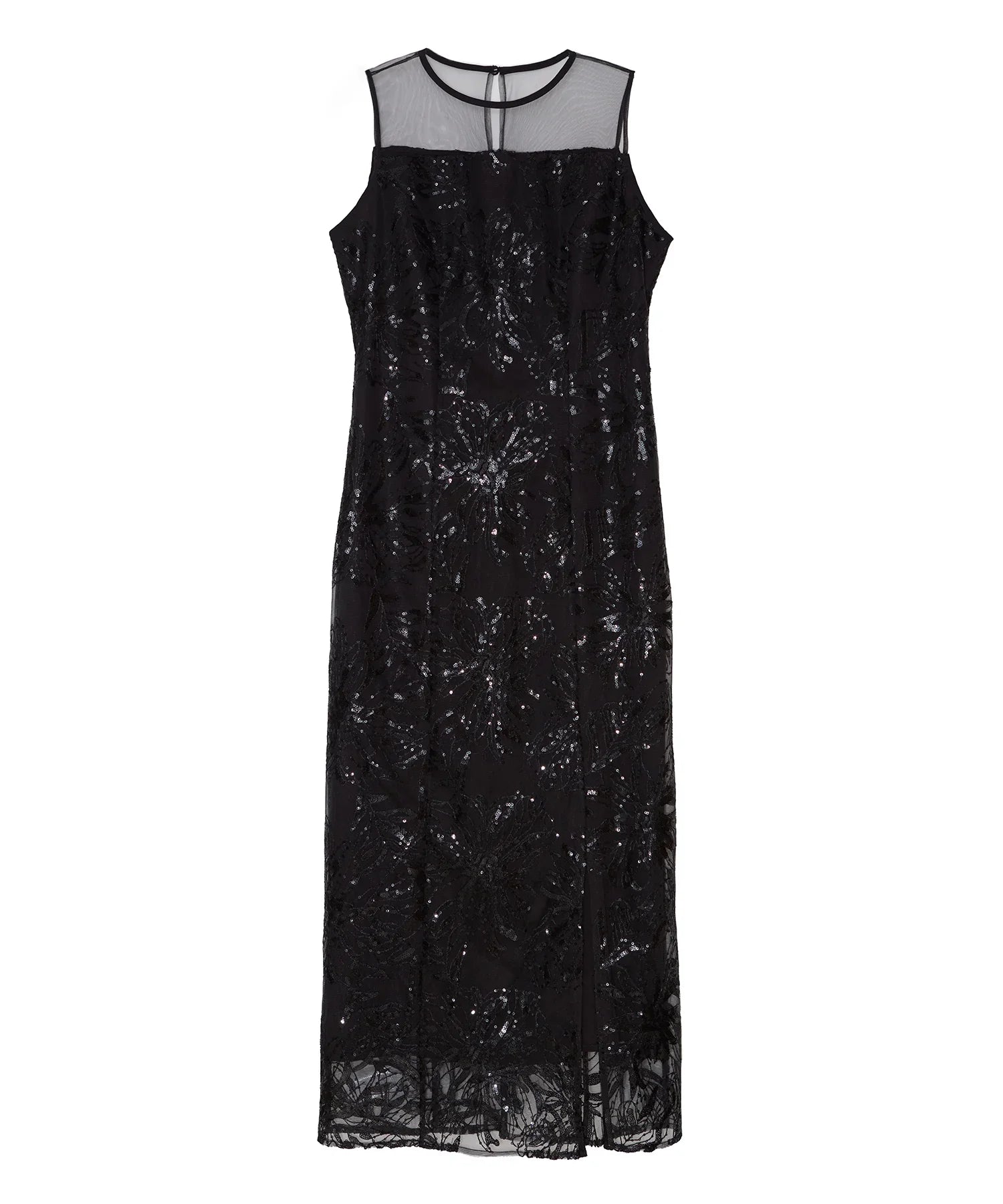 一部当日発送】チュールオフショルダー花柄Iラインワンピース結婚式ドレス