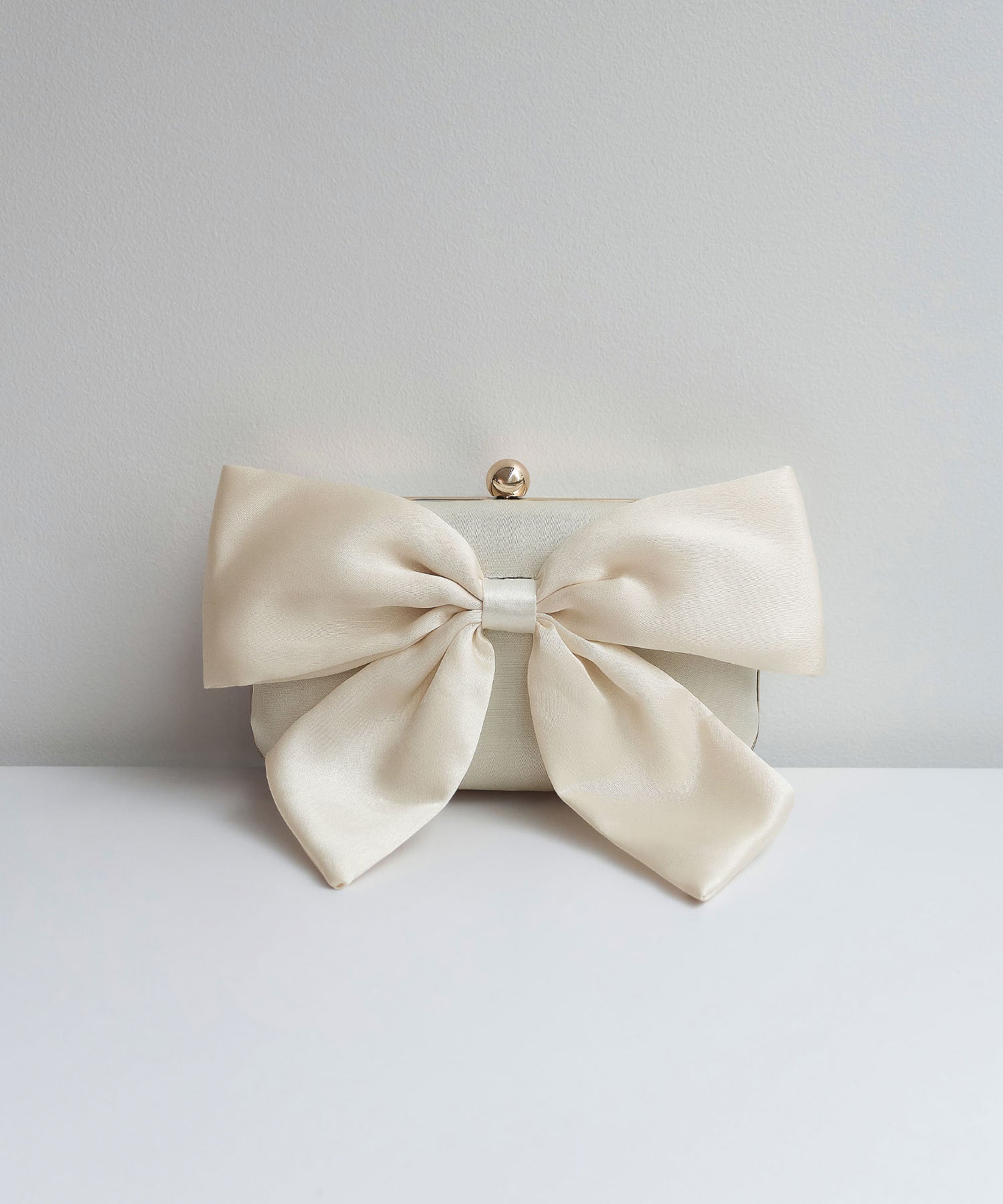 【当日発送】2WAYビッグリボンパールハンドルバッグ