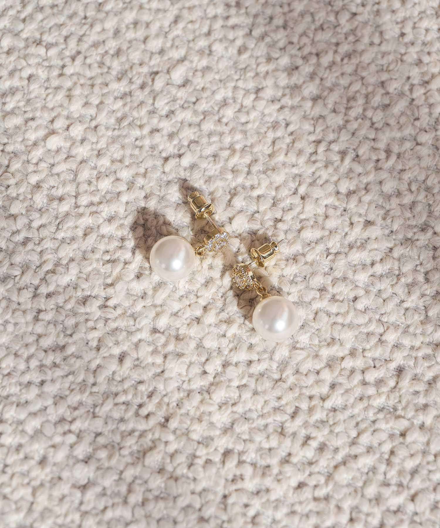 【当日発送】ラグジュアリードロップパールピアス