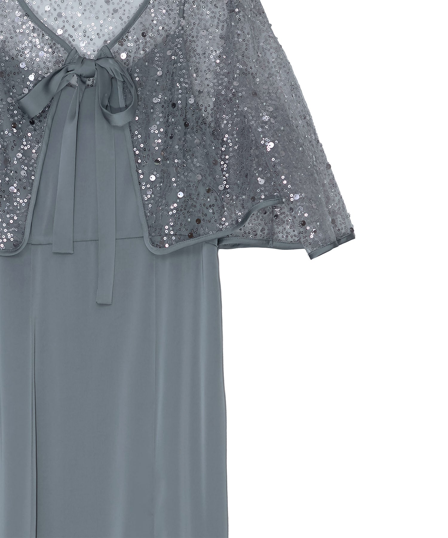 当日発送】スパンコールビジューボレロマーメイドワンピースドレス