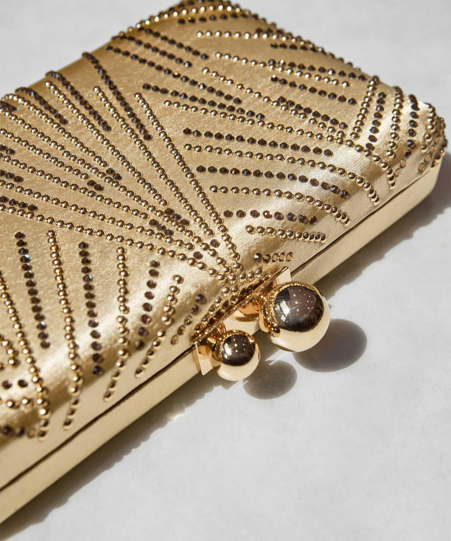 【当日発送】2WAYビジューストーンエレガンスバッグ