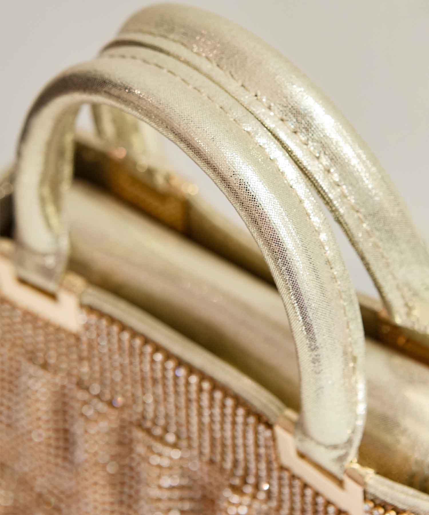 当日発送】グリッターフリル2WAYハンドバッグ