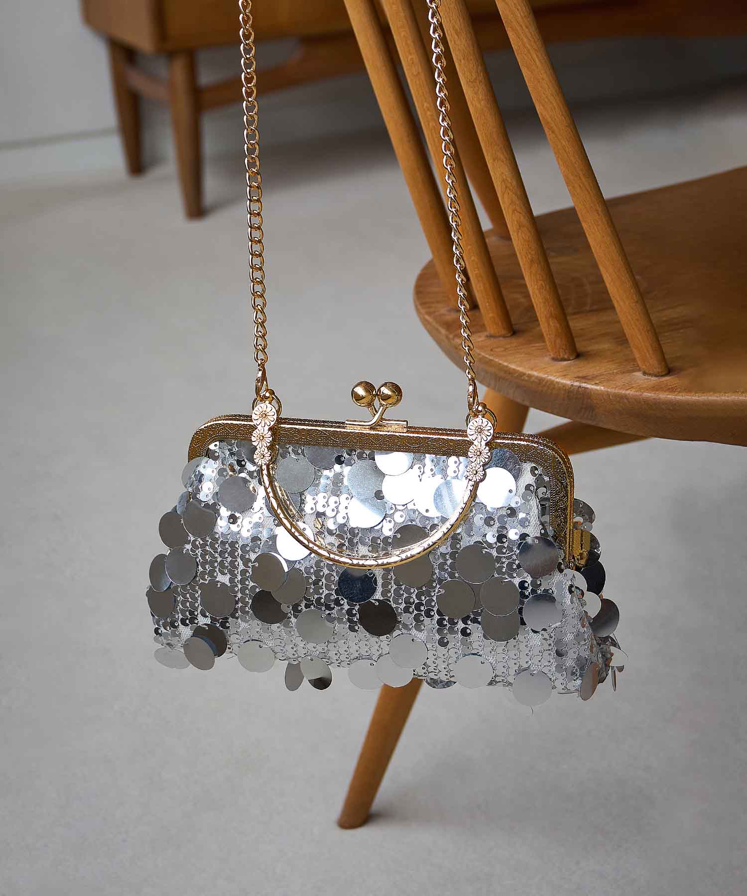 【当日発送】3WAYスパンコールシャイニーパーティーバッグ