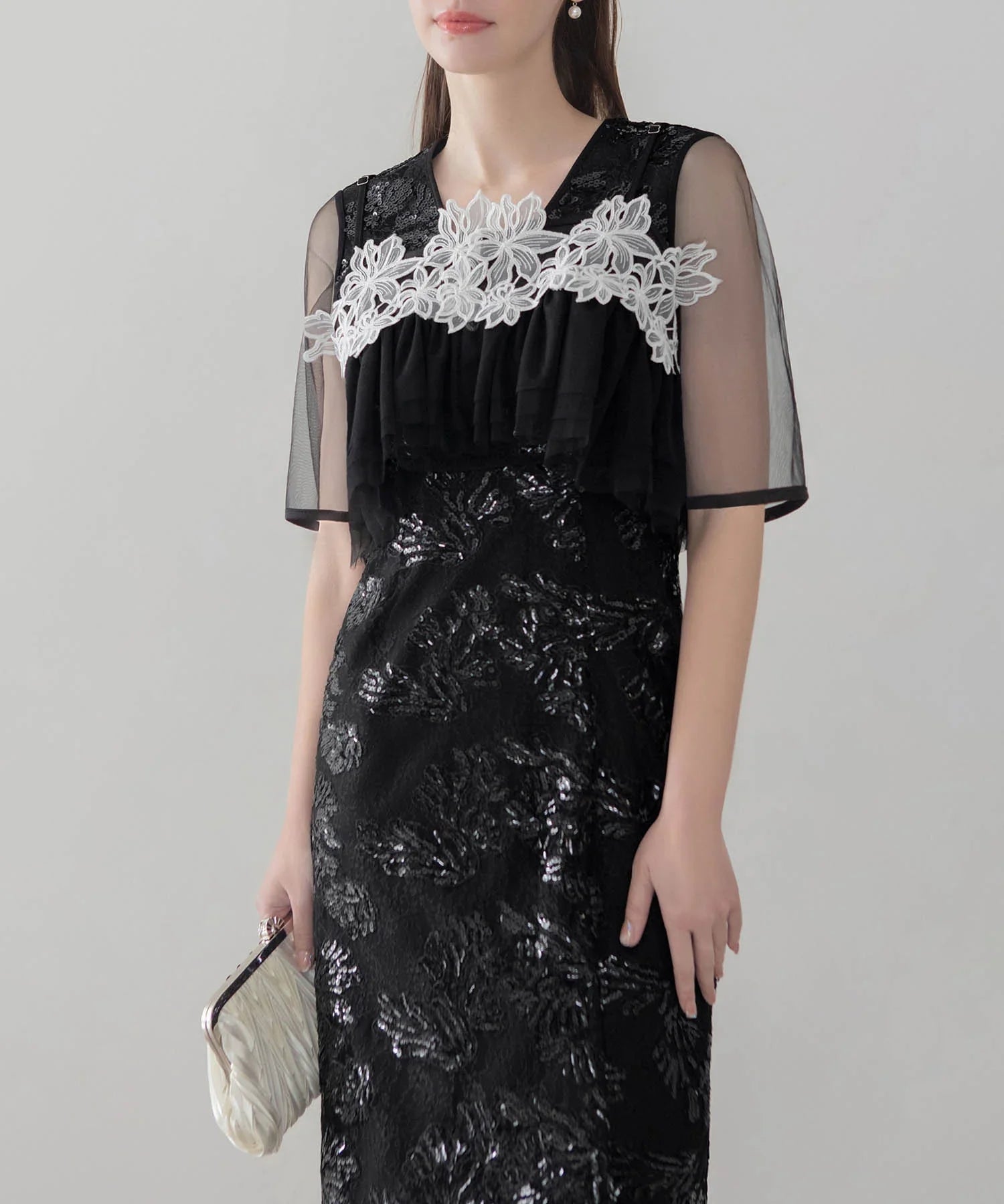 COMING SOON】レースフラワースパンコールエンブロイダリービスチェI